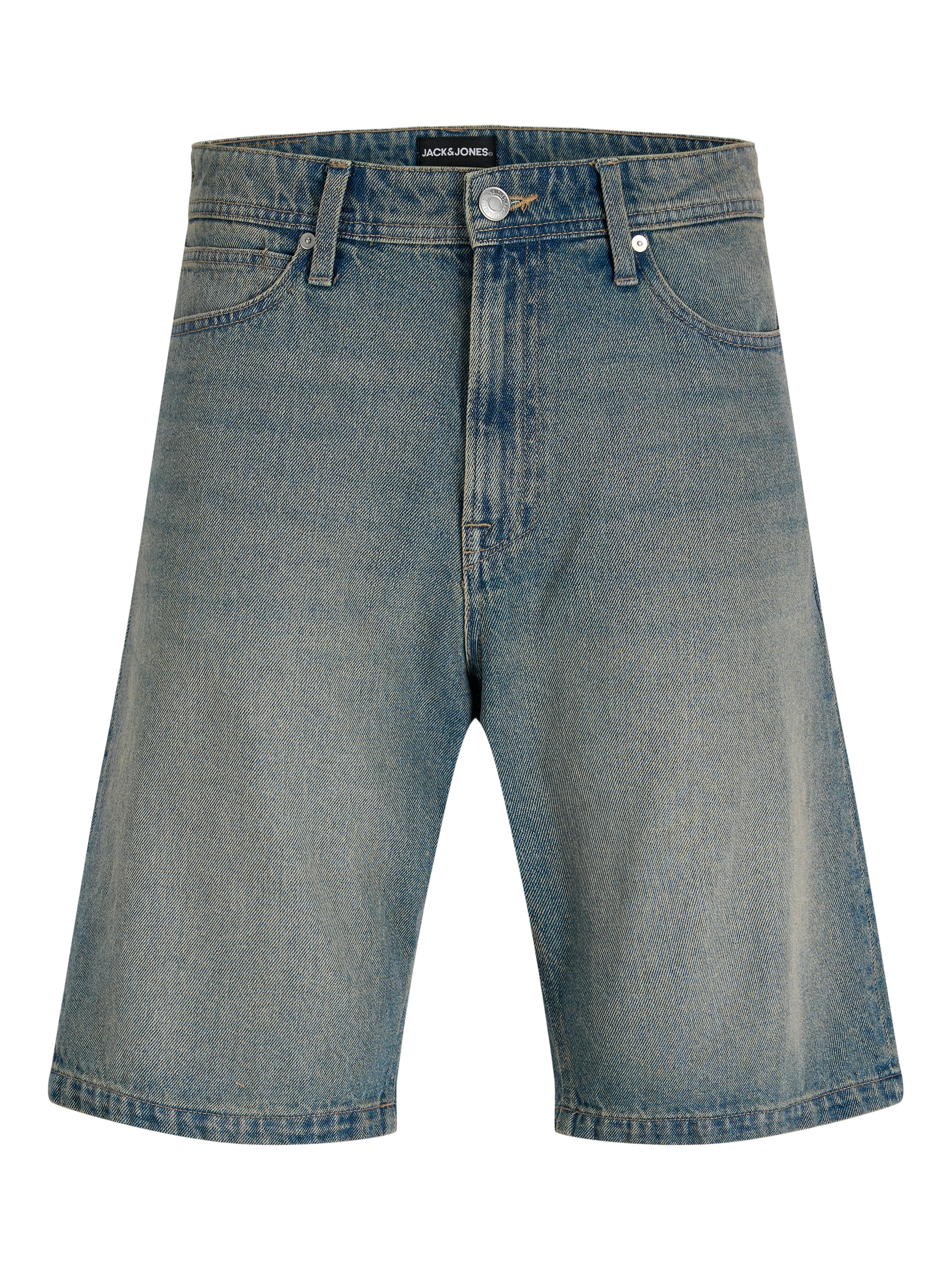 Jack & Jones Short en jean »JJIALEX JJCREW SHORTS AT 249 ST LN« coton, baggy fit