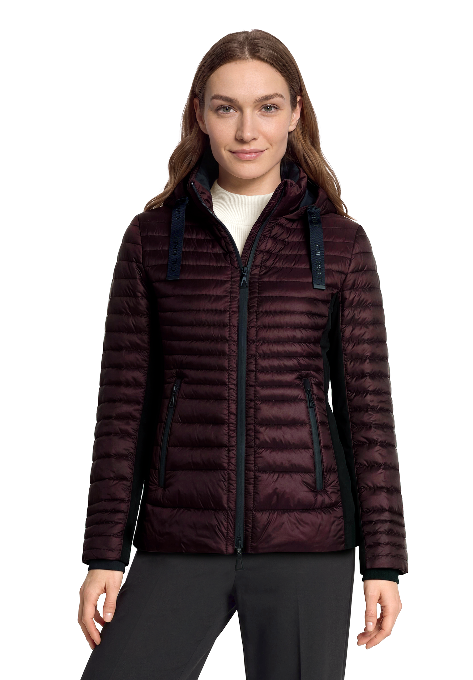 Gil Bret Steppjacke mit Kapuze mit Kapuze
