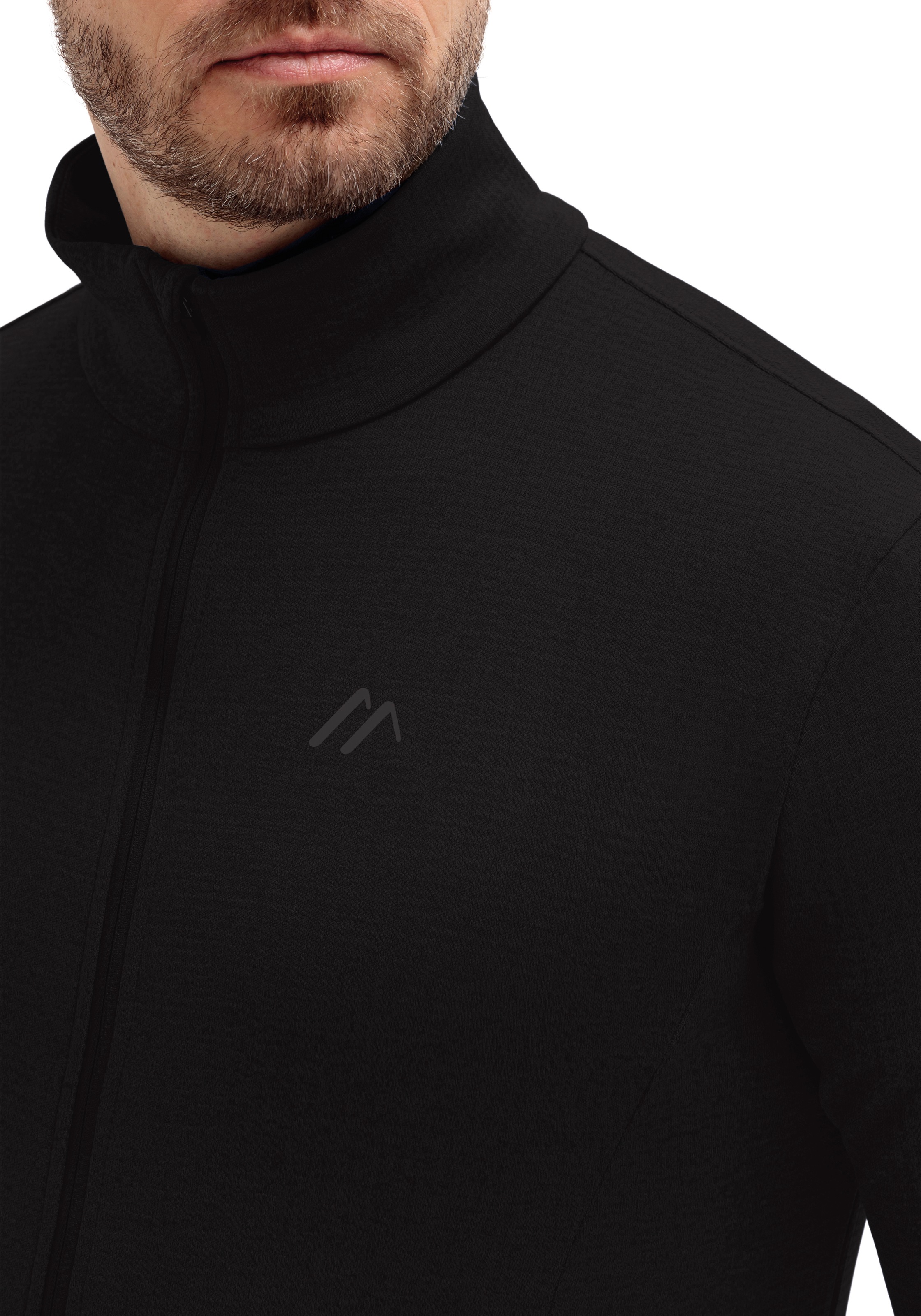 Maier Sports Fleecejacke »Sinaia M« Herren Midlayer, atmungsaktiv und schnelltrocknend, Slim Fit