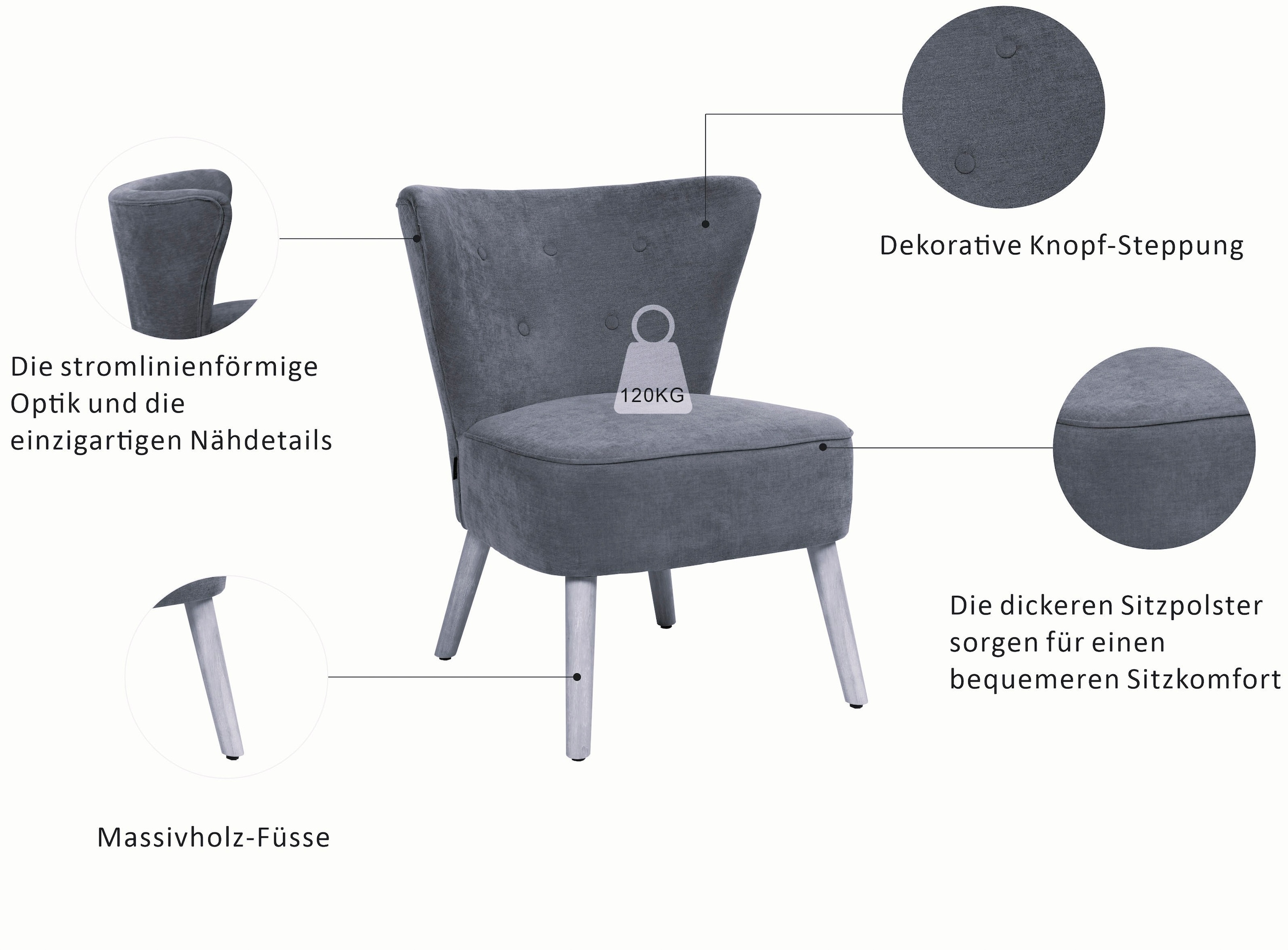 Home affaire Loungesessel »JORIEL«