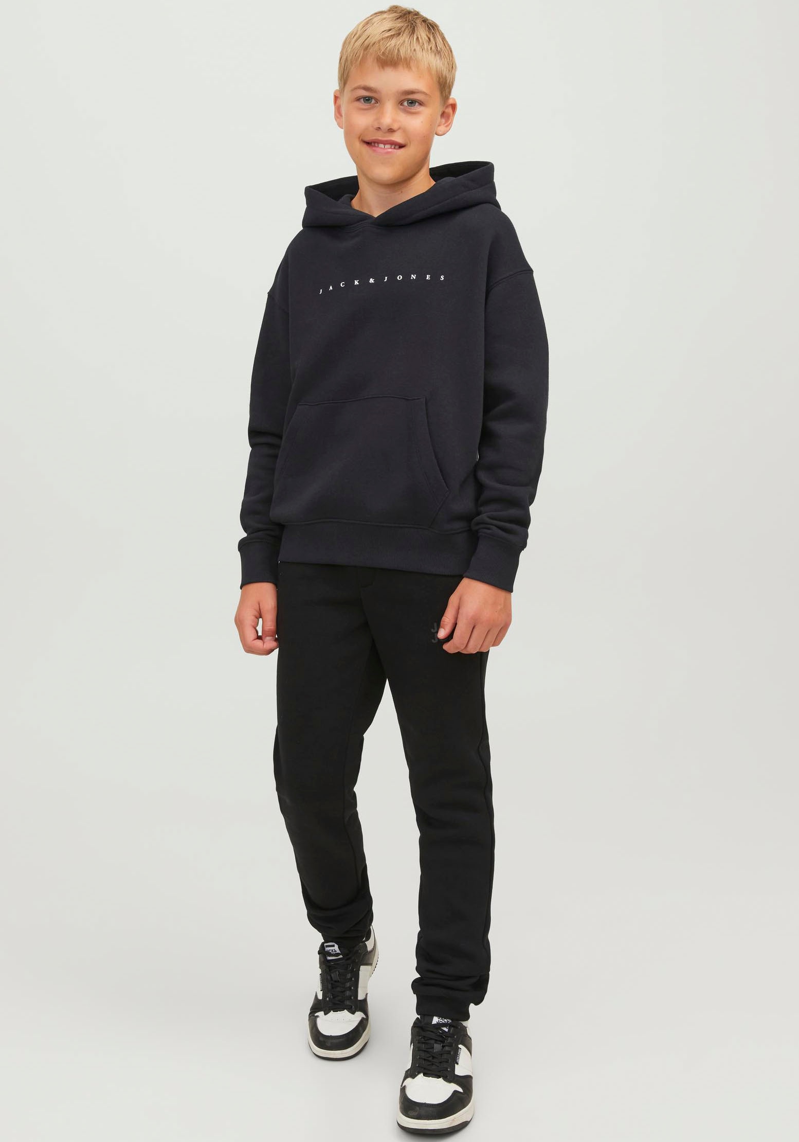 Jack & Jones Junior Kapuzensweatshirt »JJESTAR JJ SWEAT HOOD NOOS JNR«, Baumwollmischung, relaxed fit

