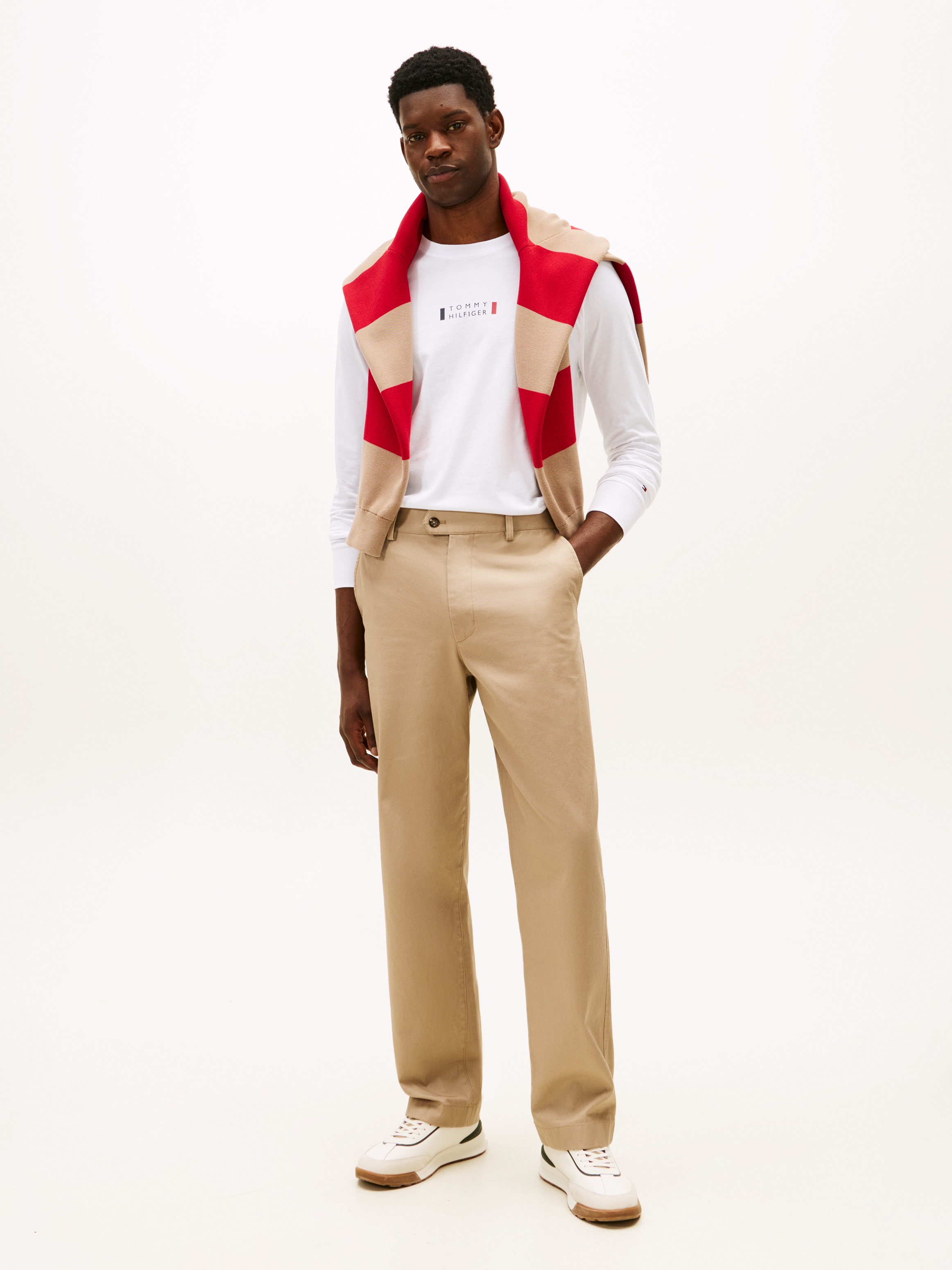 Tommy Hilfiger T-shirt à manches longues »BRAND LOVE« Jersey, Rundhals, mit Logo