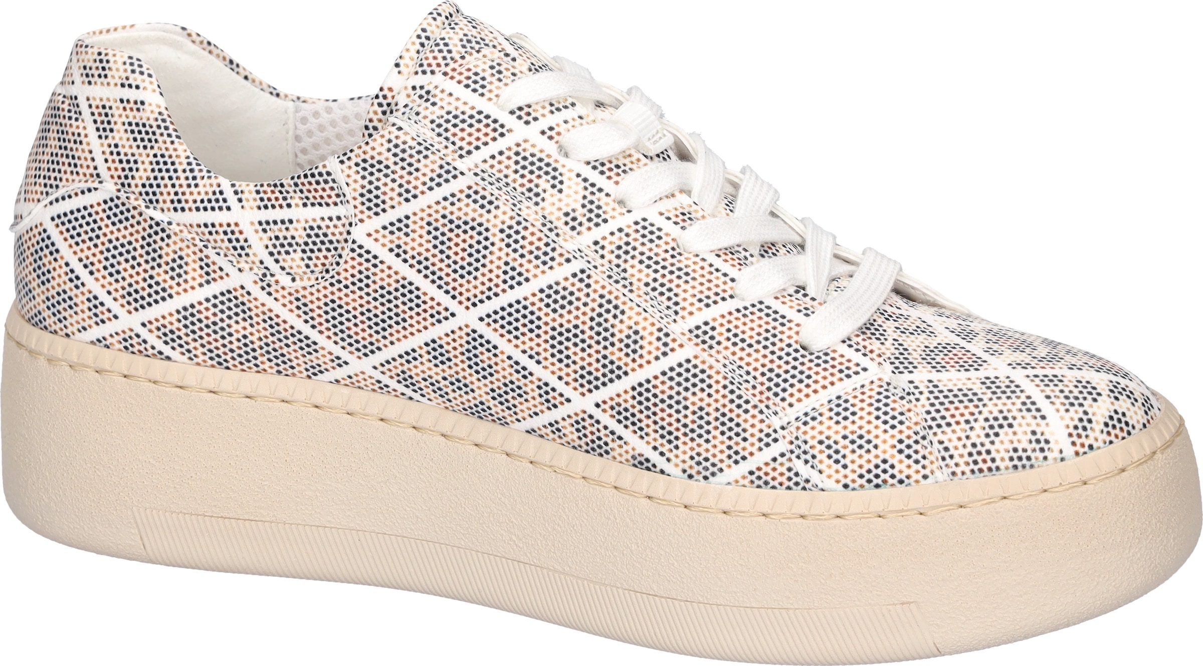Waldläufer Baskets à plateforme  Chaussure à lacets, chaussure basse, sneaker décontracté au look tendance