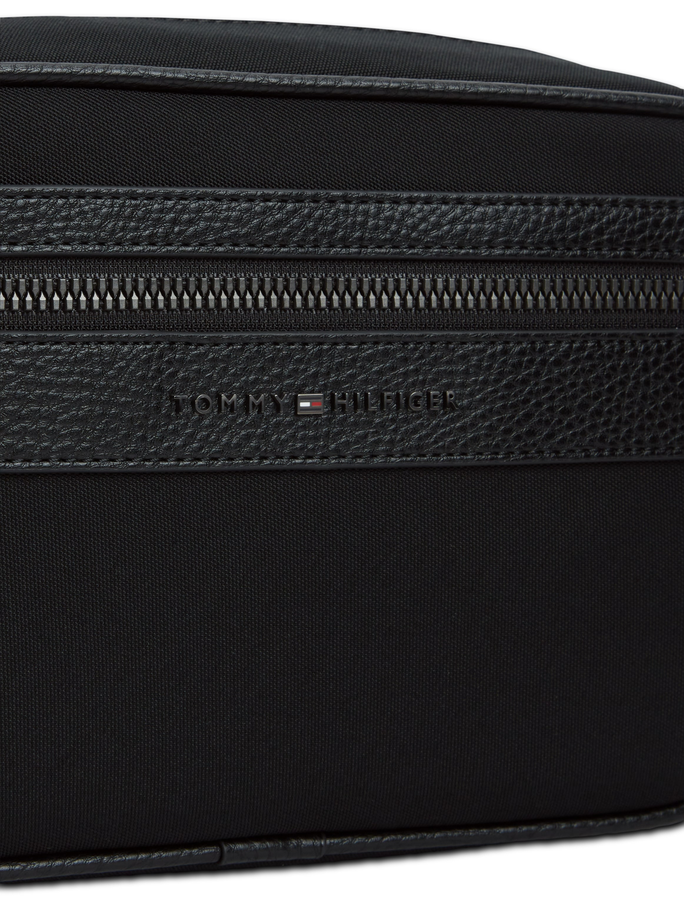 Tommy Hilfiger Nécessaire de toilette »TH REPREVE WASHBAG« trousse de toilette unisexe, sac de lavage, mini-sac avec logo