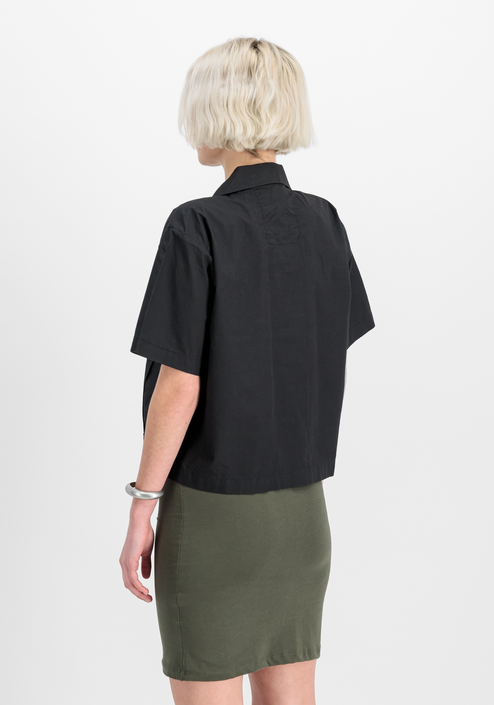 Alpha Industries Print-Shirt »Short Sleeve Cargo Shirt W«
