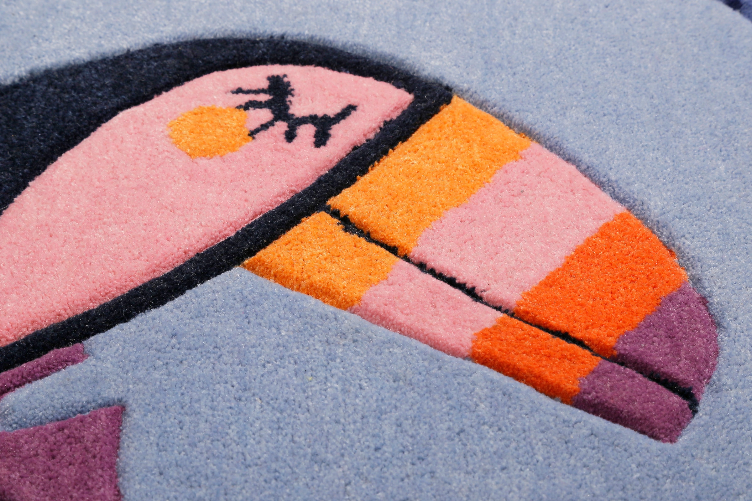 Esprit Tapis pour enfants »E-Toucan  ESP-4373« Rond 9 mm Höhe besonders weich, Motiv Toucan