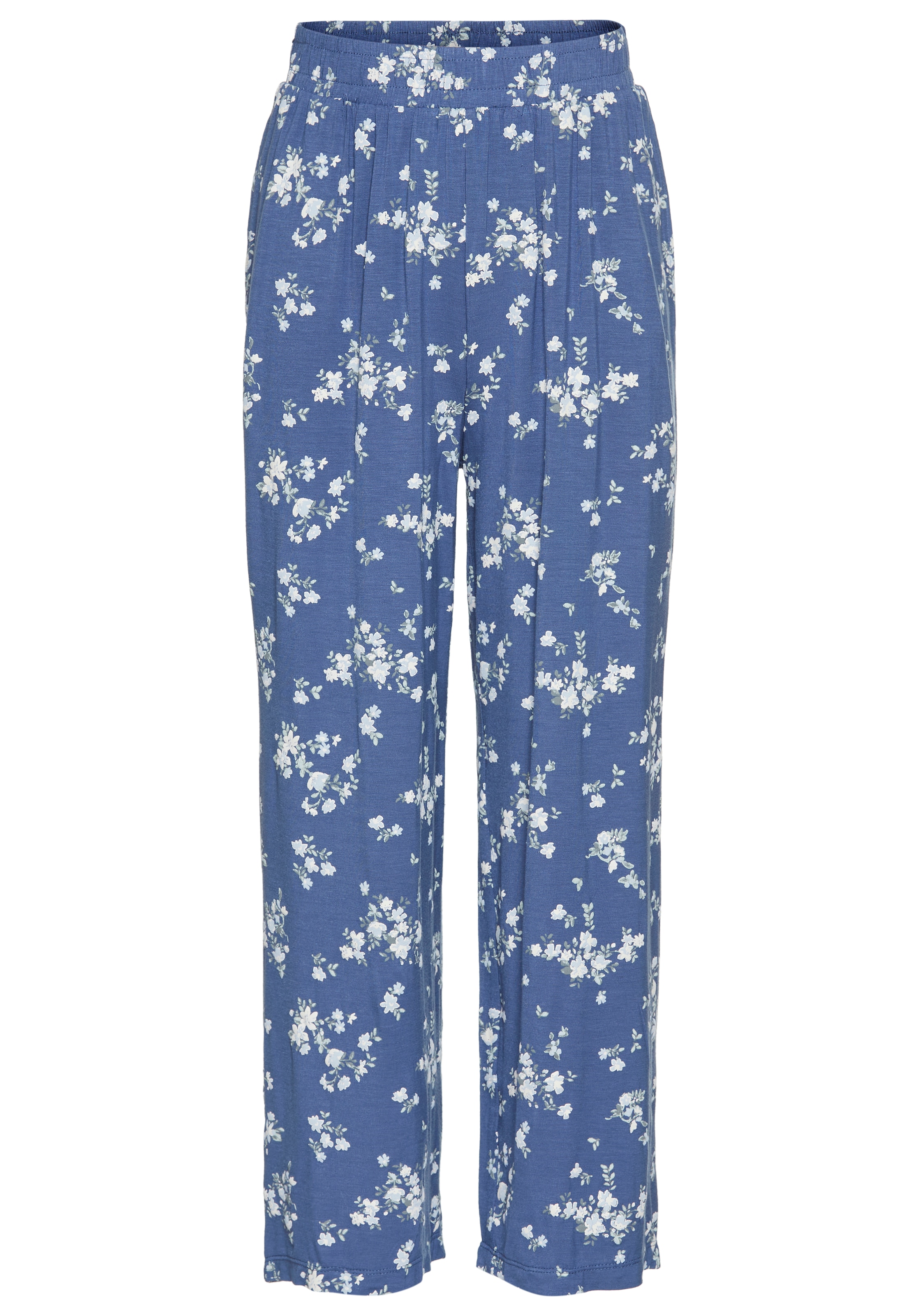 KIDSWORLD Pantalon à enfiler »Viskose-Hose im Blumenmuster«  Trendige Hose mit Blumenmuster