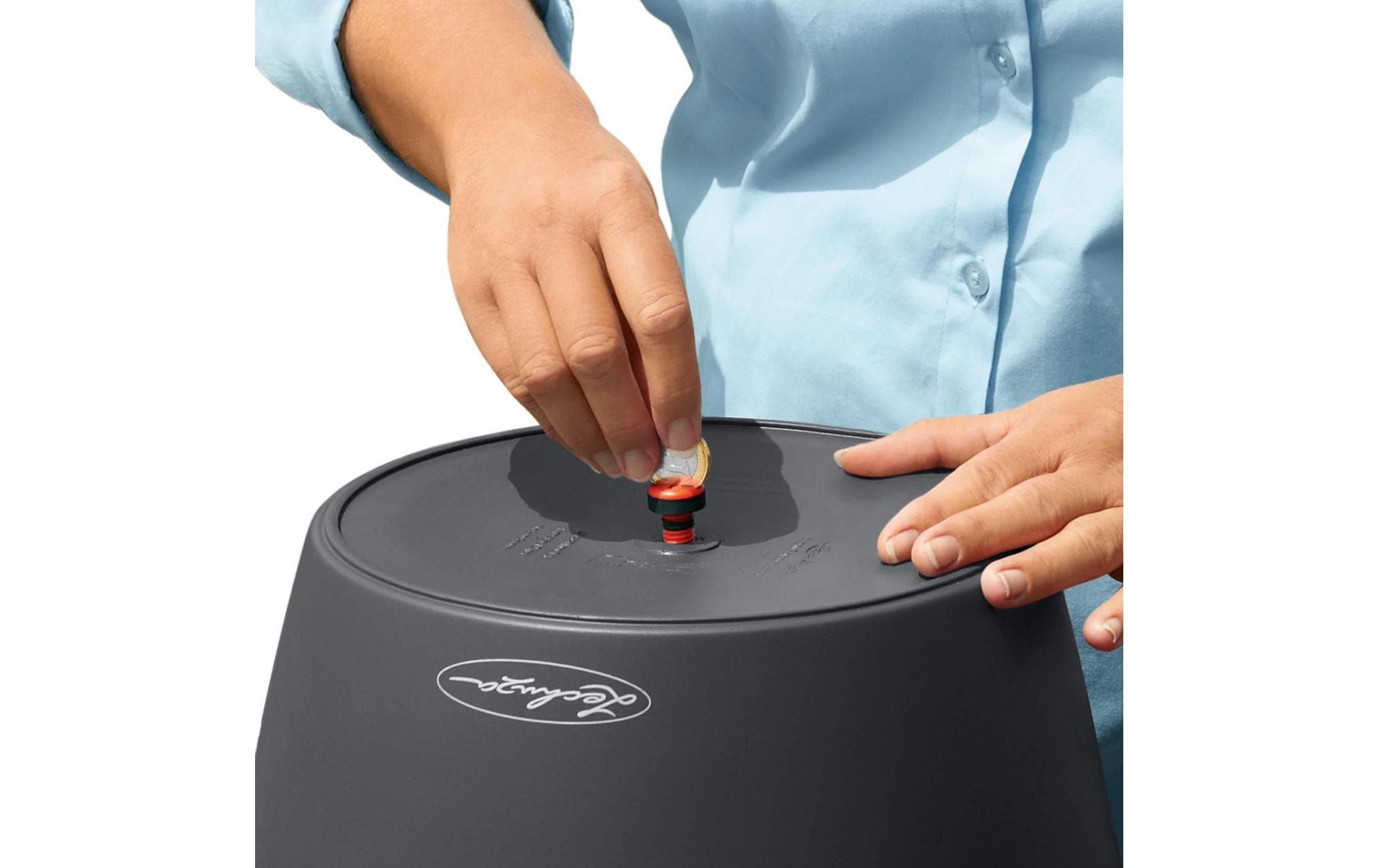   Blumentopf »Lechuza CLASSICO Color 43 Braun«