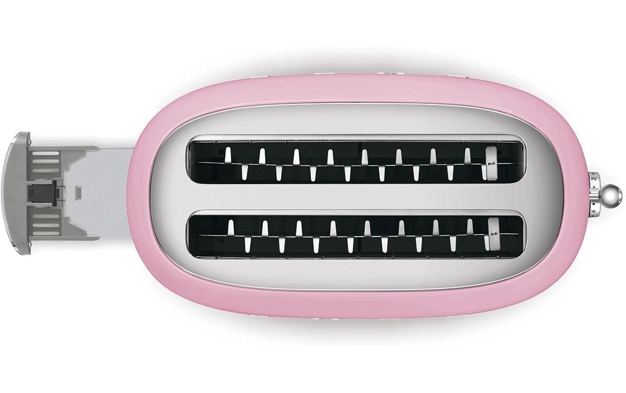 Smeg Toaster »TSF02PKEU« 2 lange Schlitze 1500 W