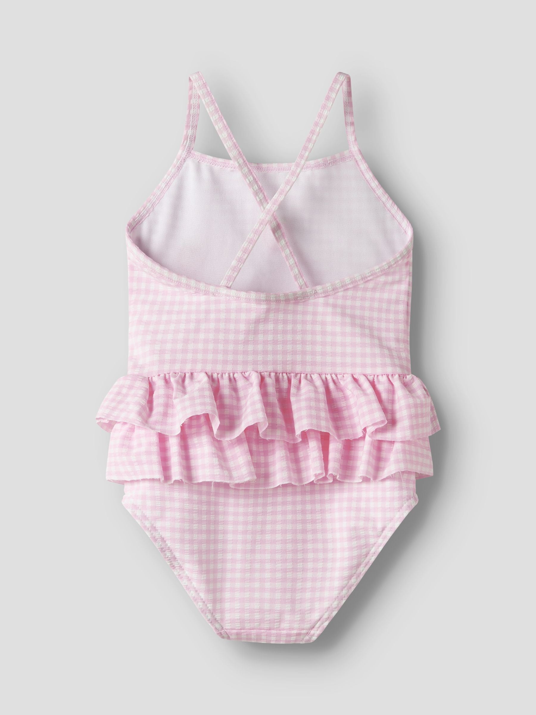 Name It Maillot de bain »NMFZAMMER SWIMSUIT« avec broderie et volants