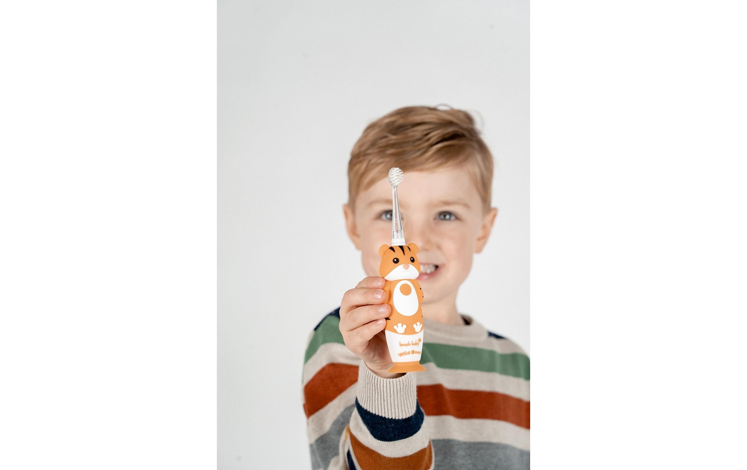   Brosse à dents électrique »brush-baby WildOne Tiger«