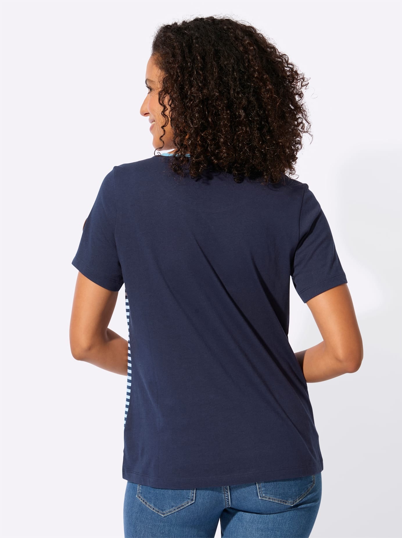 Casual Looks Shirt à col rond »Rundhals-Shirt« 1 pièces