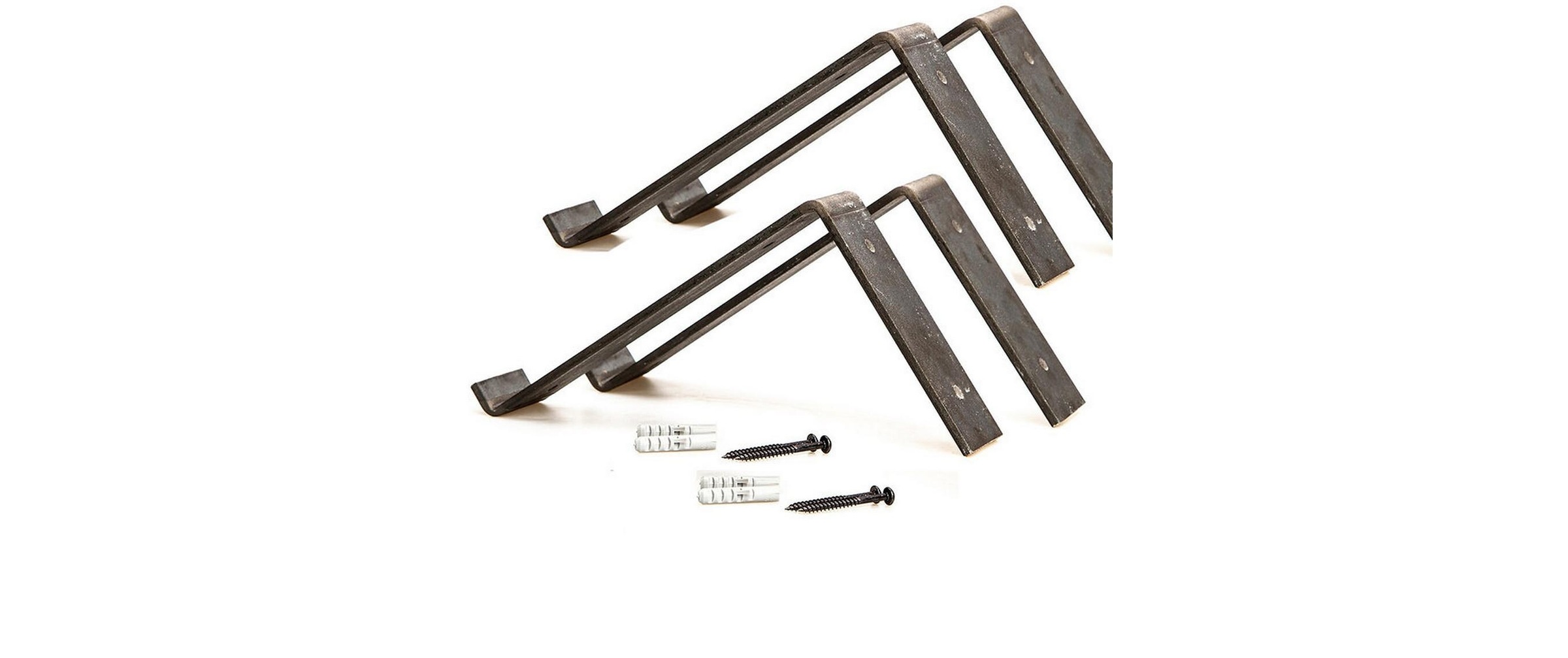 WOODY FASHION Wandregal »LAM004 2 Stück, 60 x 16 x 14 cm,«