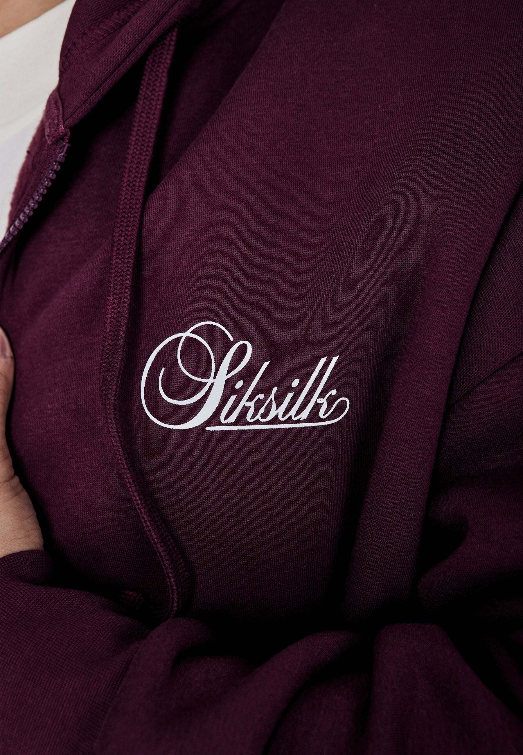 Siksilk Sweatjacke »Siksilk Sweatjacke Essentials Full Zip Hoodie«