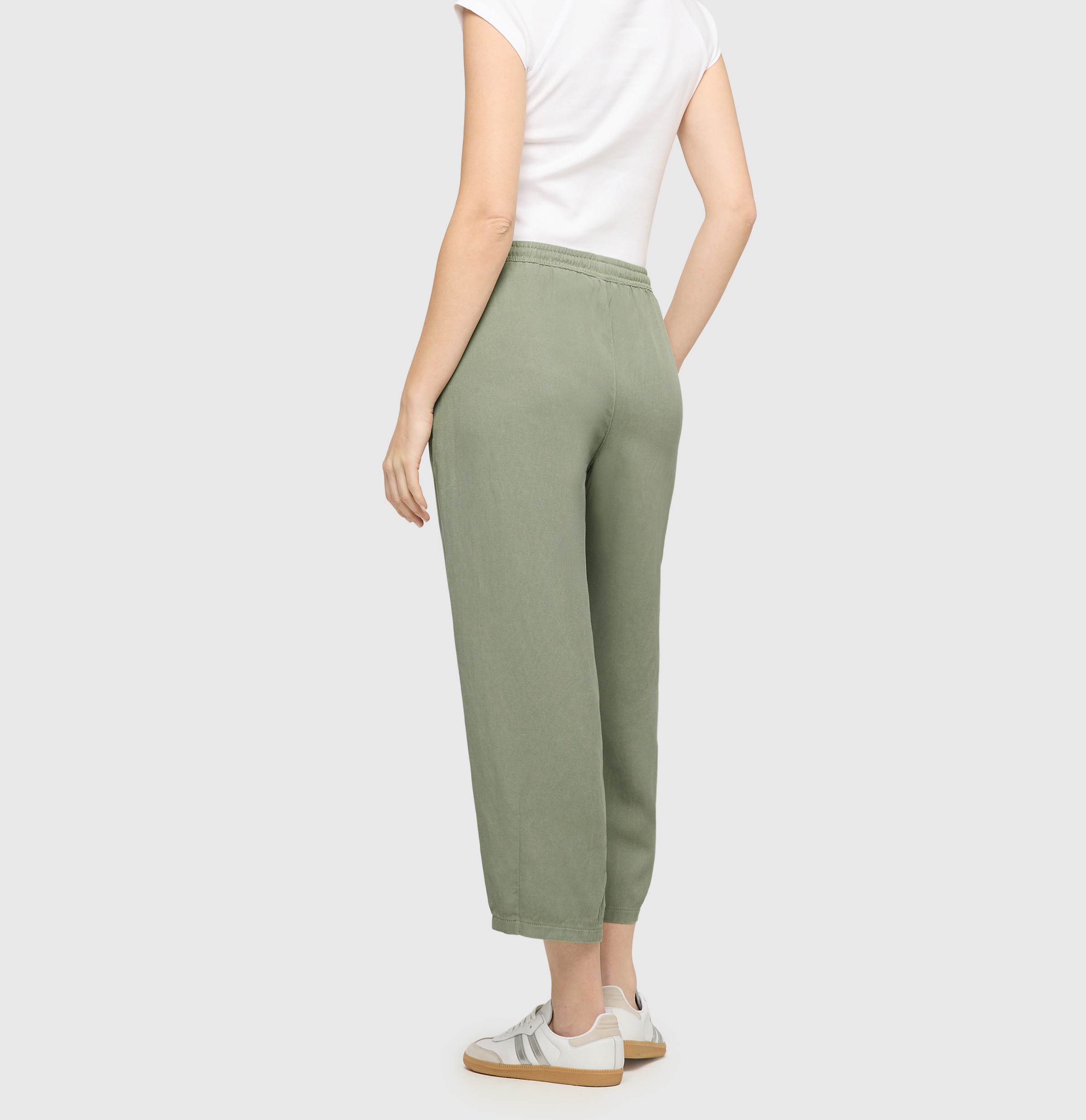 MAC Stoffhose »BAY 2.3 relaxed«  mit elastischem Bund und Bindeband