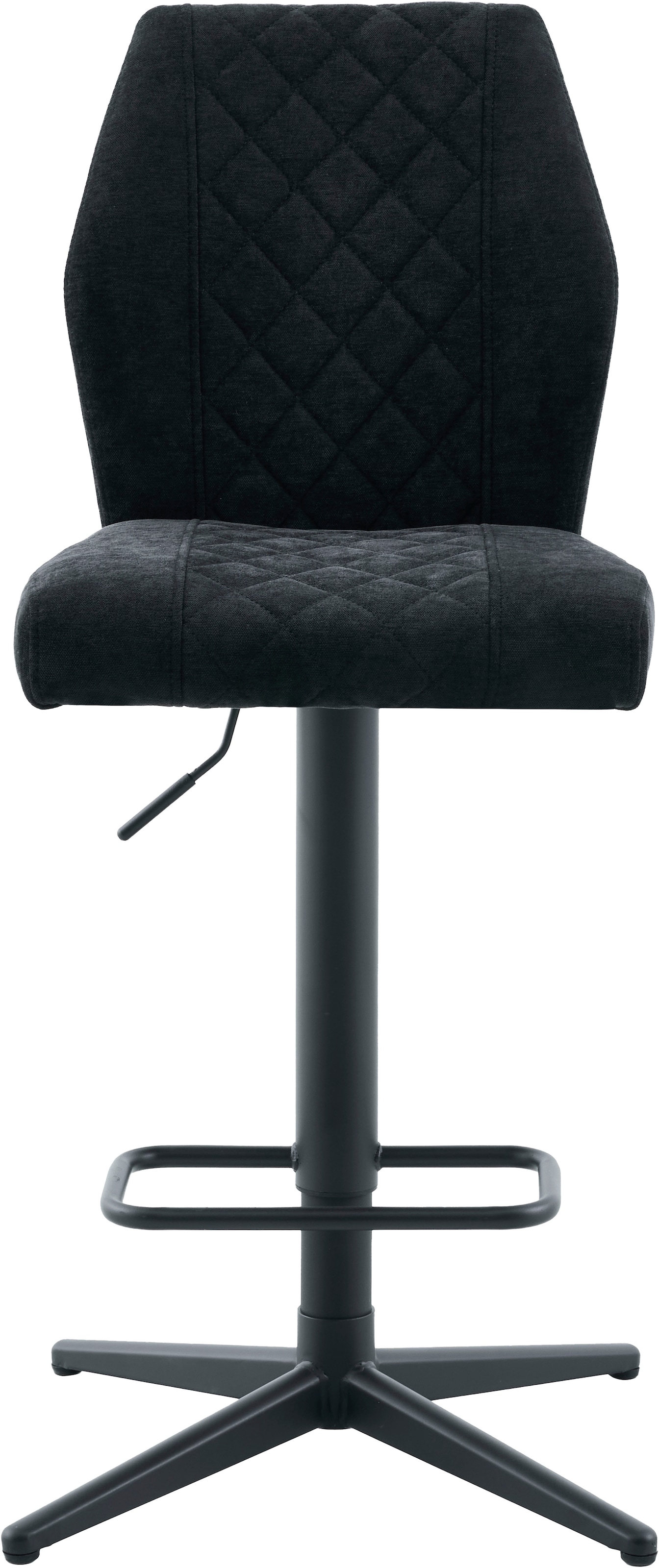HELA Tabouret de bar »BABSI« Ensemble, 2 cuis tlg. 360° drehbar, höhenverstellbar mit Gasdruckfeder, Sternfuss