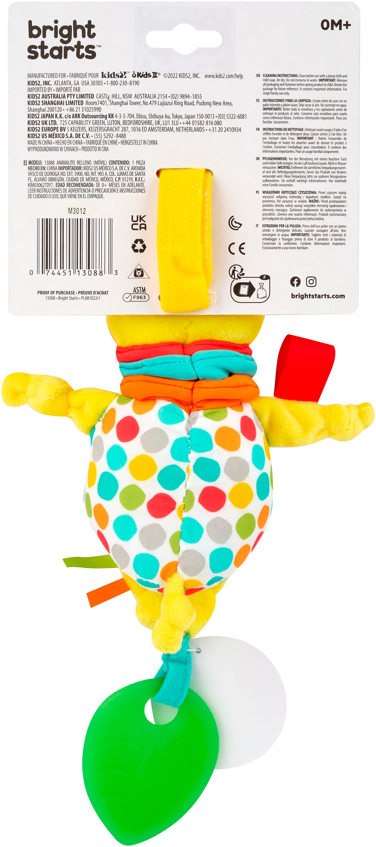 Bright Starts Lernspielzeug »Bright Starts Pull, Play & Boogie  Musical Activity Toy« mit Sound
