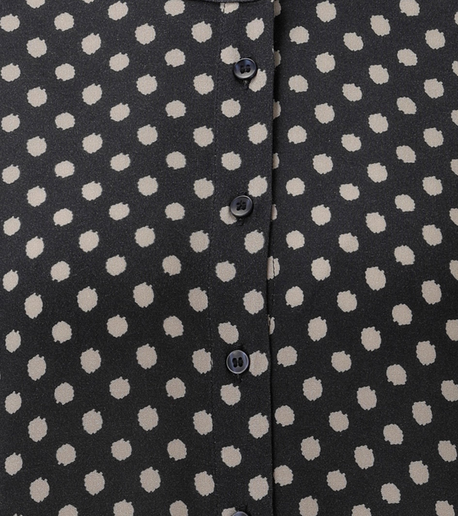 Aniston CASUAL Hemdbluse mit fantasievollen Tupfen bedruckt - NEUE KOLLEKTION