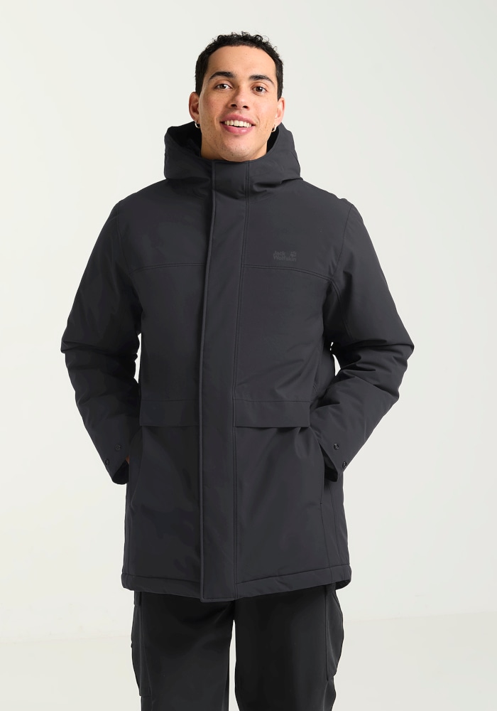 Jack Wolfskin Wintermantel »COLD CAMP COAT M« mit wasserdichtem TEXAPORE, winddicht, atmungsaktiv, aus Polyester
