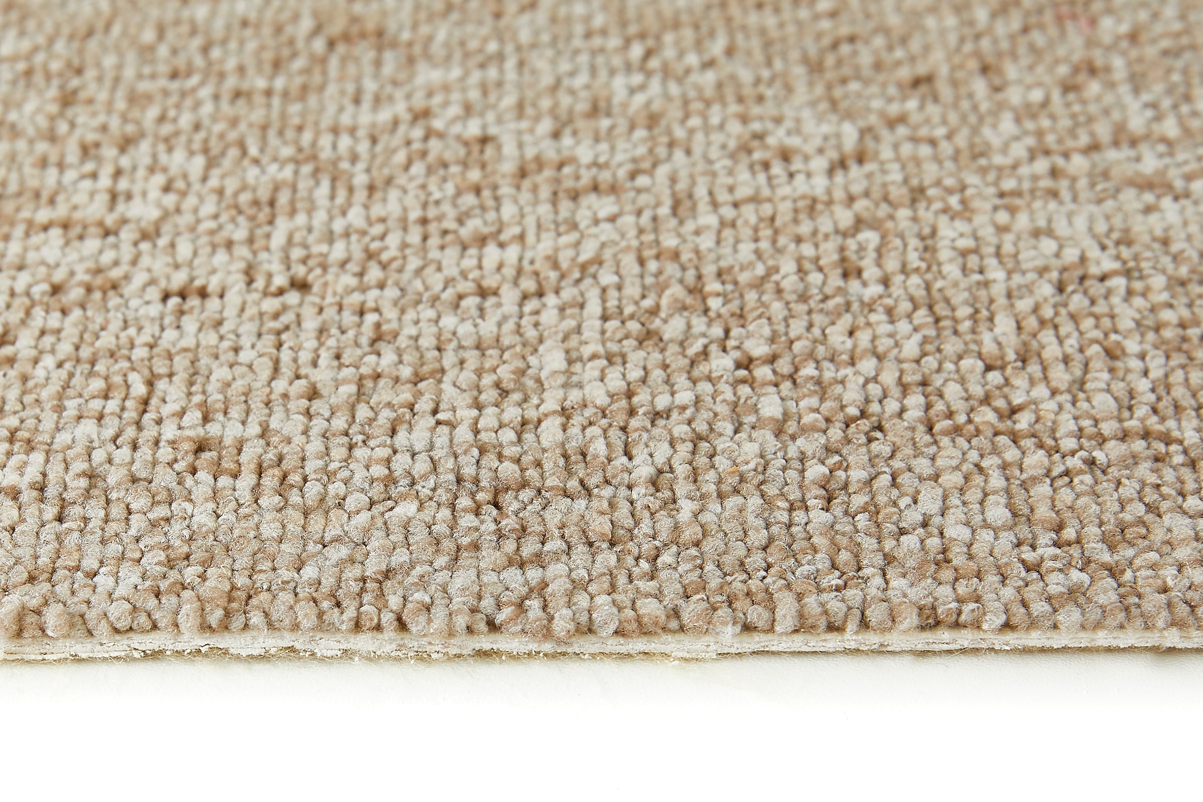 my home Moquette »Bruno, Schlinge« Rectangulaire 4 mm Höhe meliert, Breite 400, robust, rutschsicher, 100% recyceltes Polyester