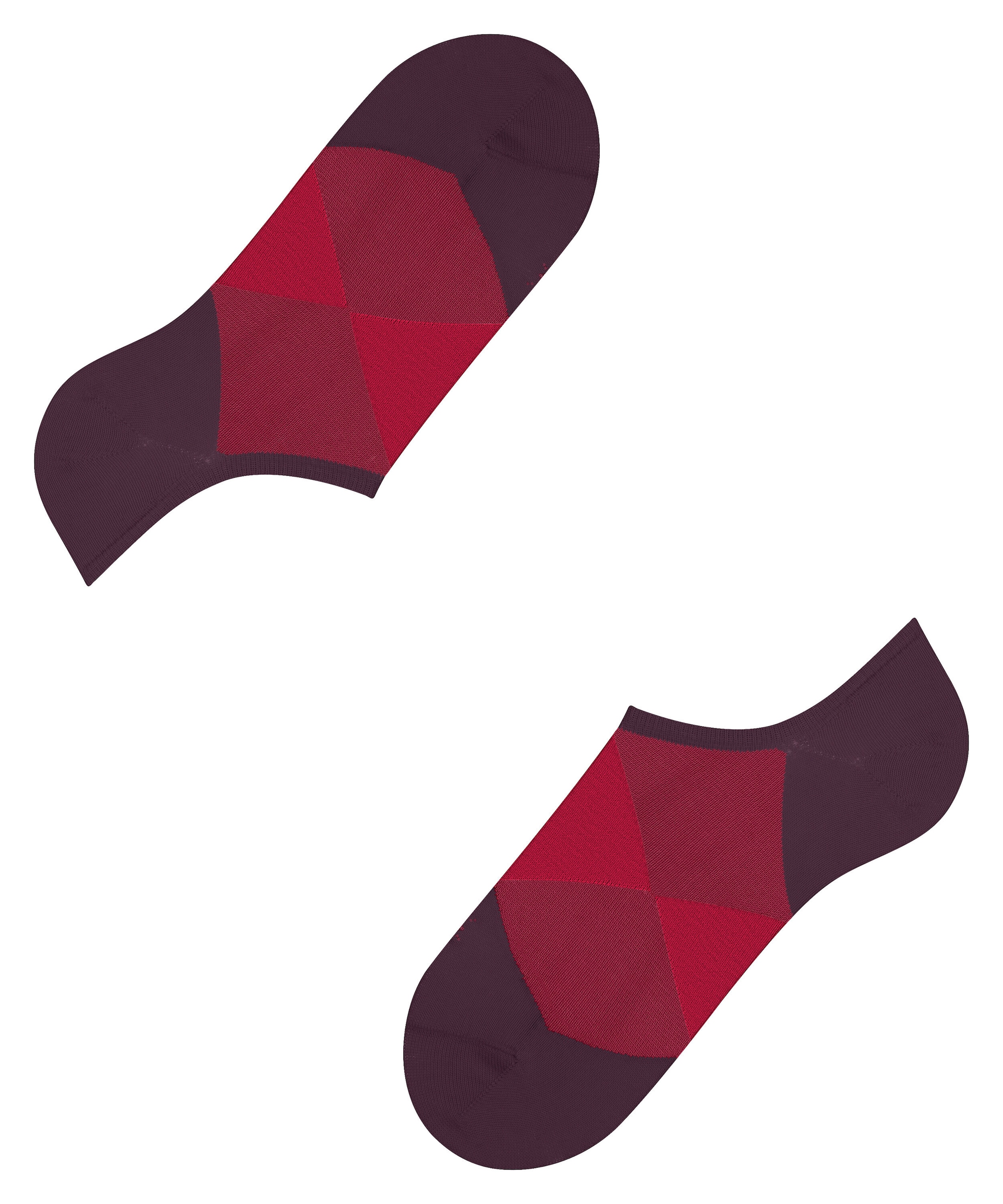 Burlington Sneakersocken »Clyde« Einheitsgrösse 40-46, Argyle-Muster, eingestrickte Burlington-Raute