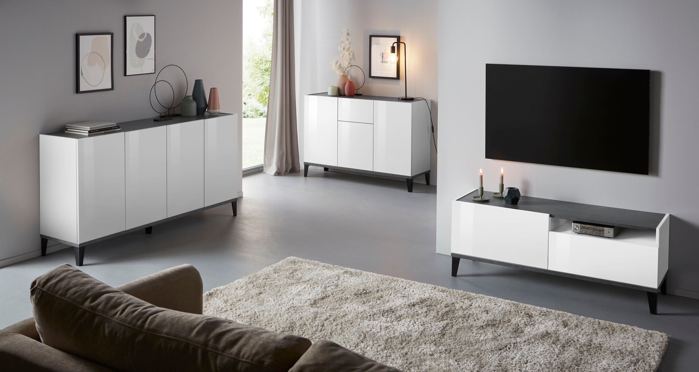 Home affaire Sideboard »Sunrise« Breite 160 cm