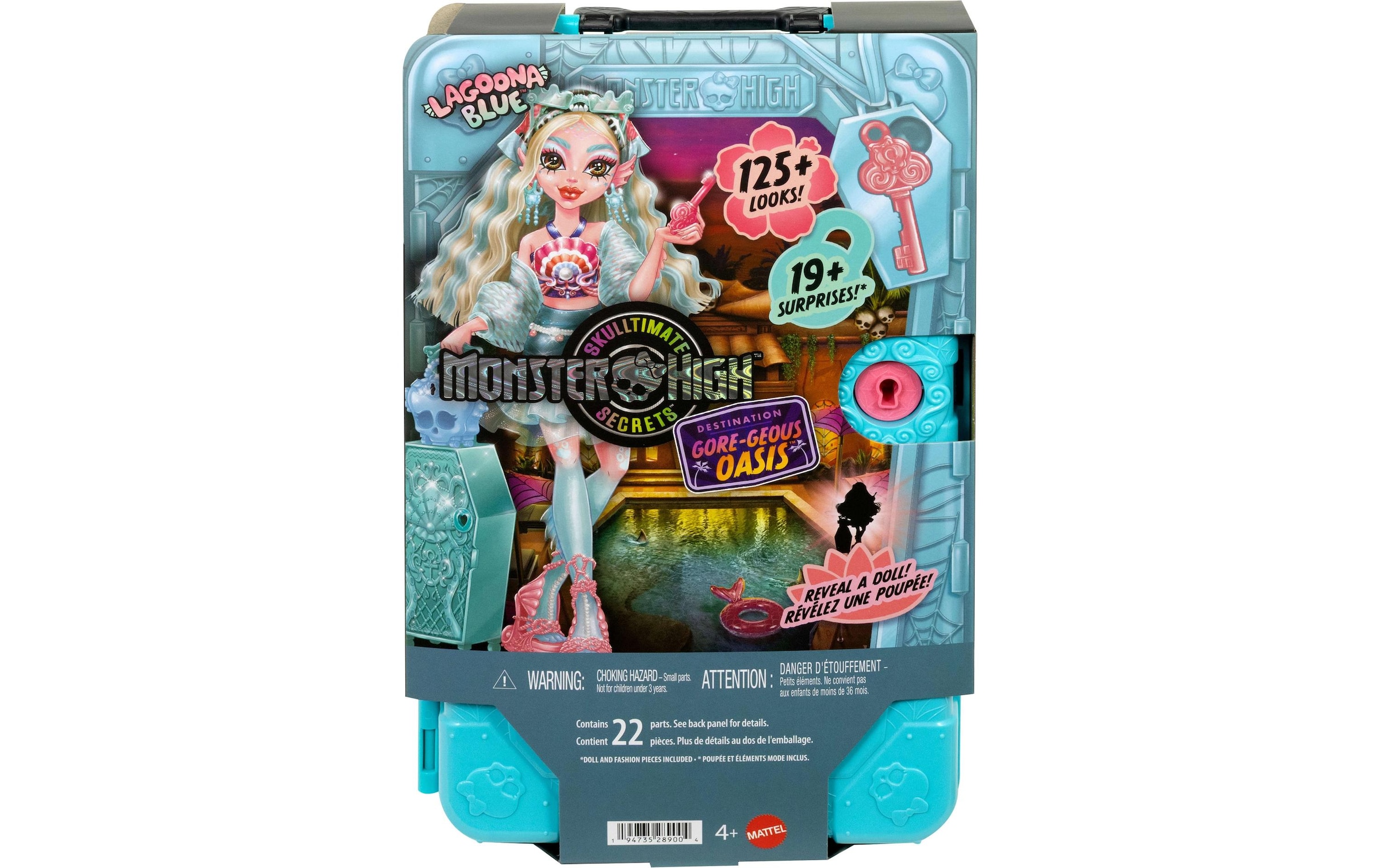 MonsterHigh™ Anziehpuppe »Monster High Verborgene Schätze Oase Lagoona«