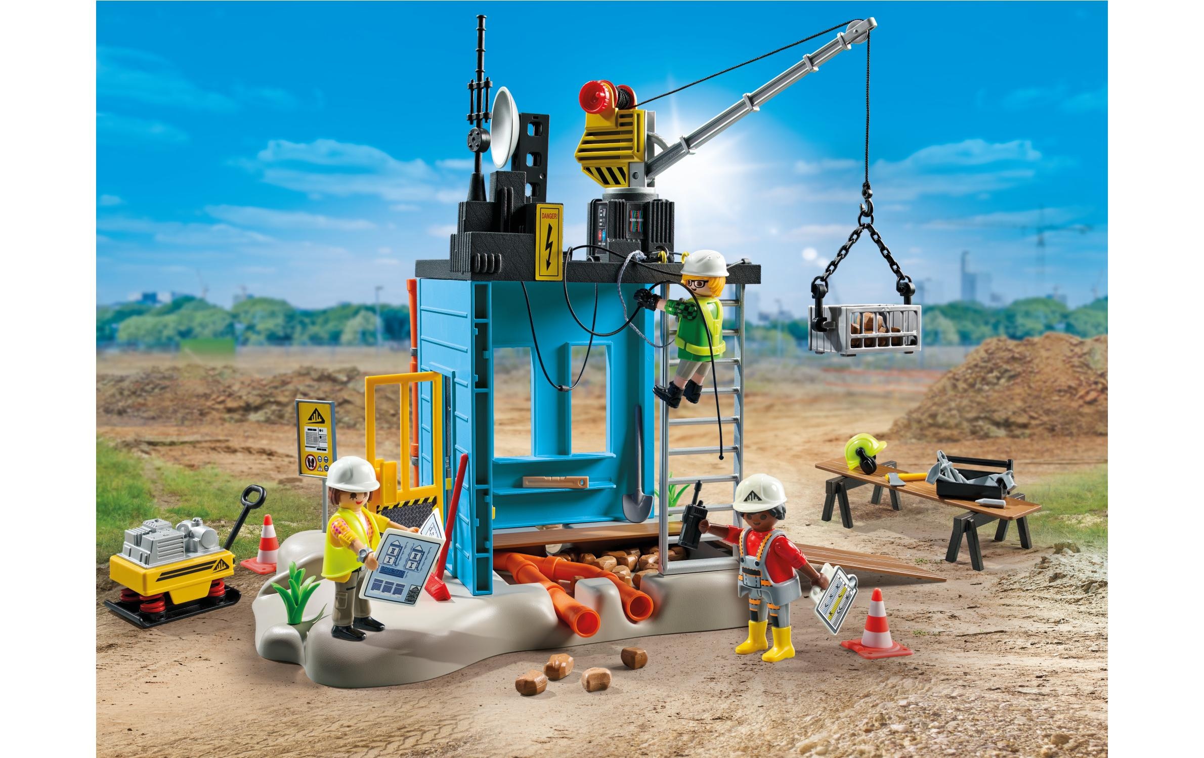 Playmobil® Spielbausteine »My Life Baustelle 71650«