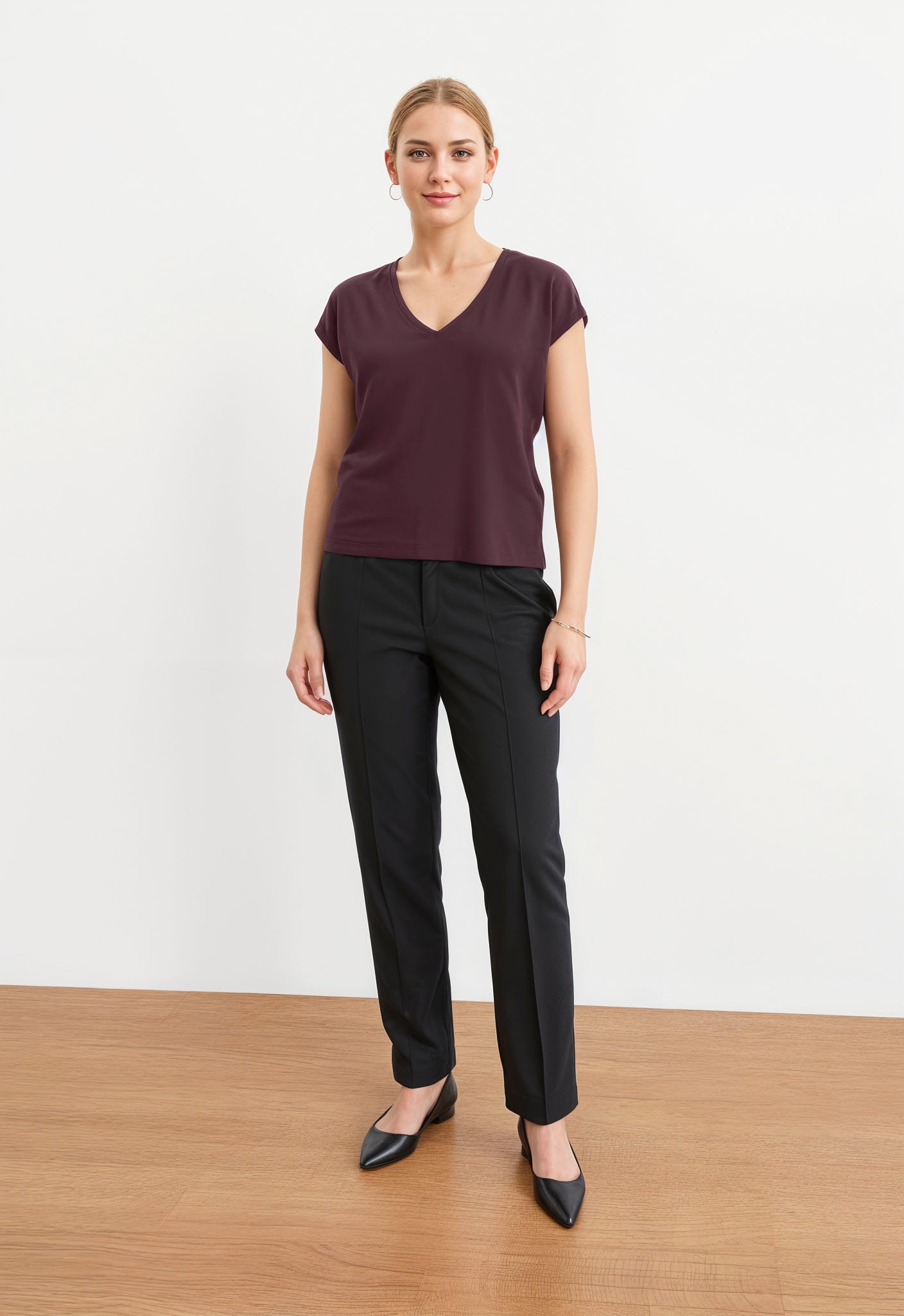 Vero Moda V-Shirt »VMFILLI SS V-NECK TEE GA NOOS«