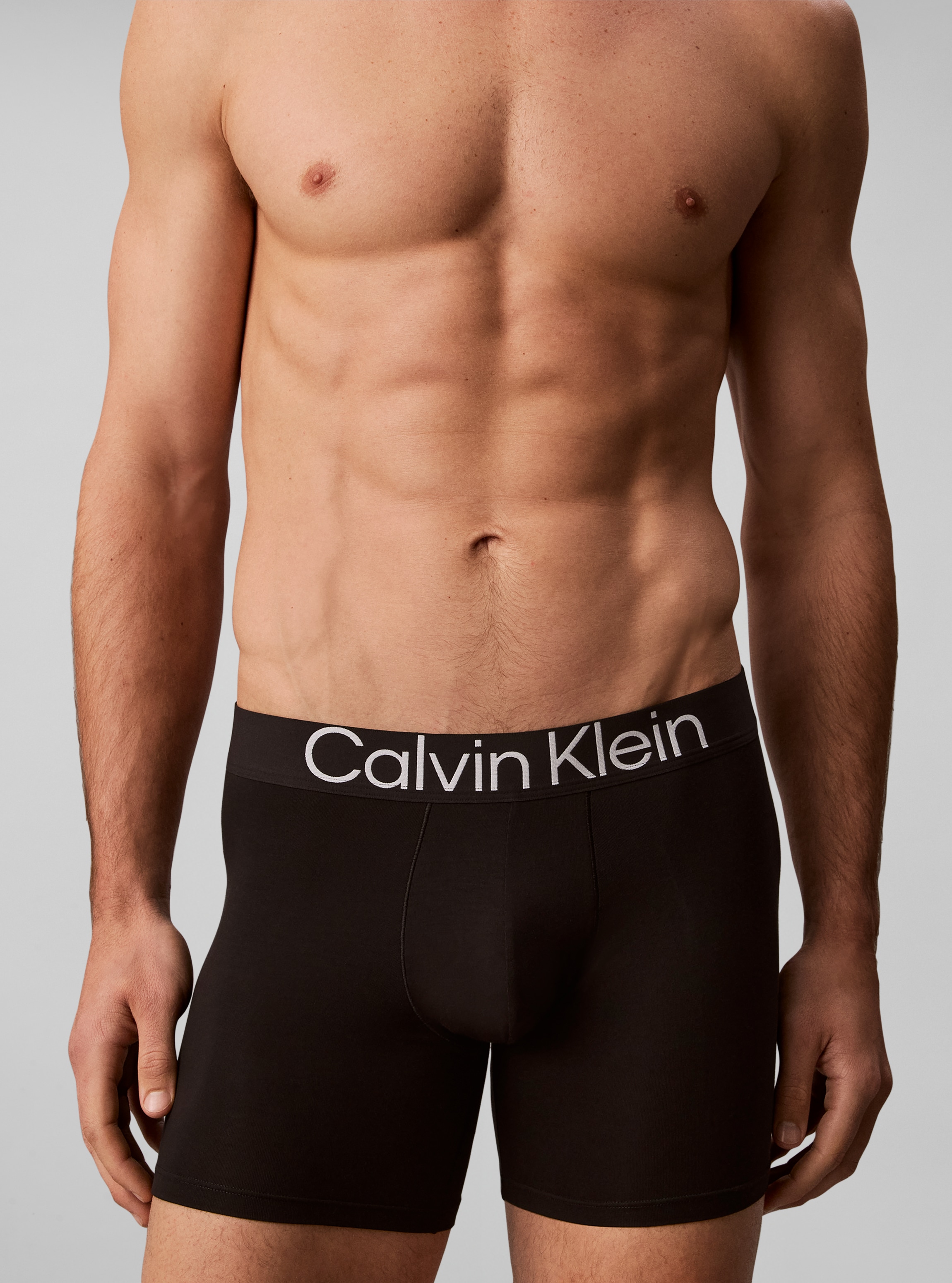 Calvin Klein Underwear Boxer »BOXER BRIEF 3PK« Paquet, pack de 3,  mit Logo-Stretchbund