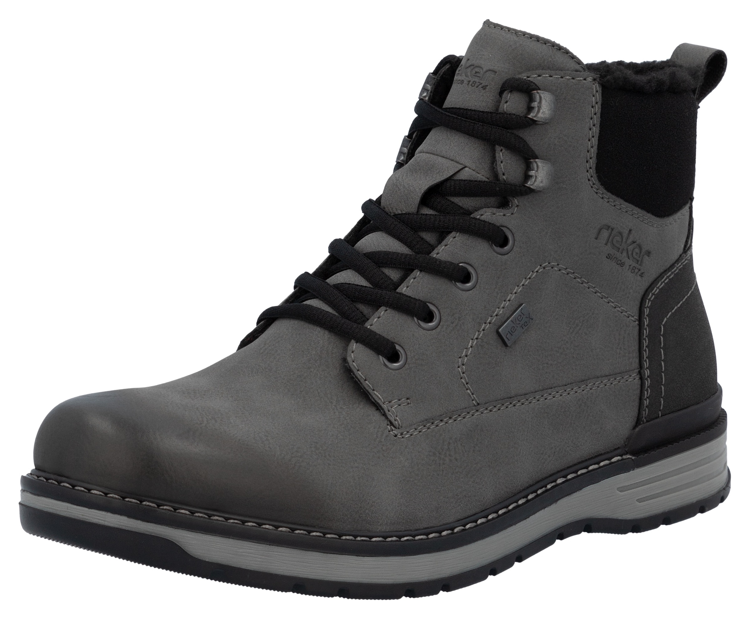 Rieker Bottes d'hiver  bottine d'hiver, boots à lacets avec membrane imperméable riekerTEX