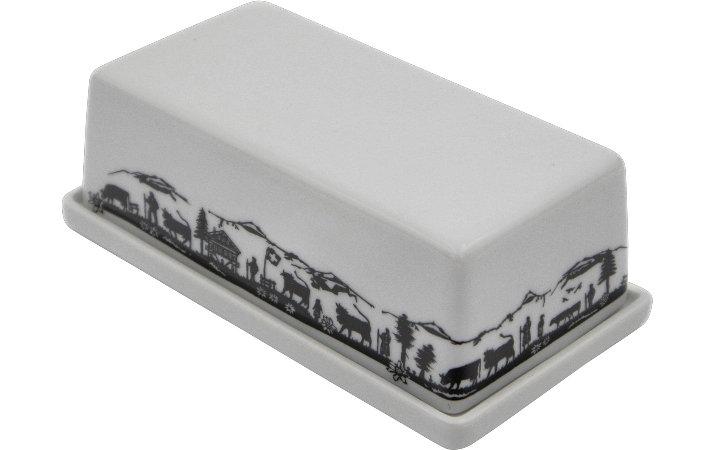   Butterdose »Stronghold Scherenschnitt Weiss«