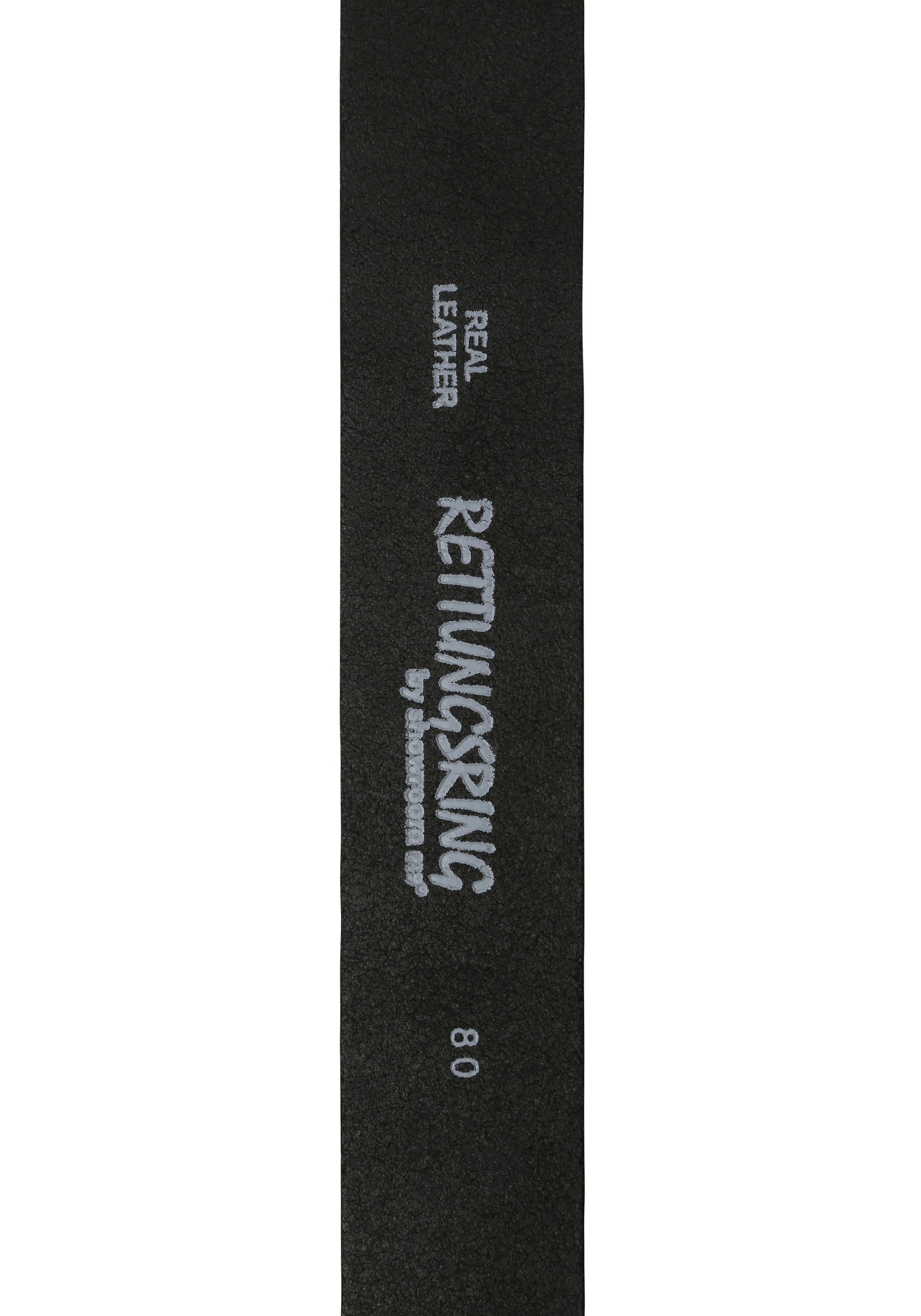Rettungsring Gürtel Ceinture en cuir avec boucle interchangeable »Sylt Schwarz«