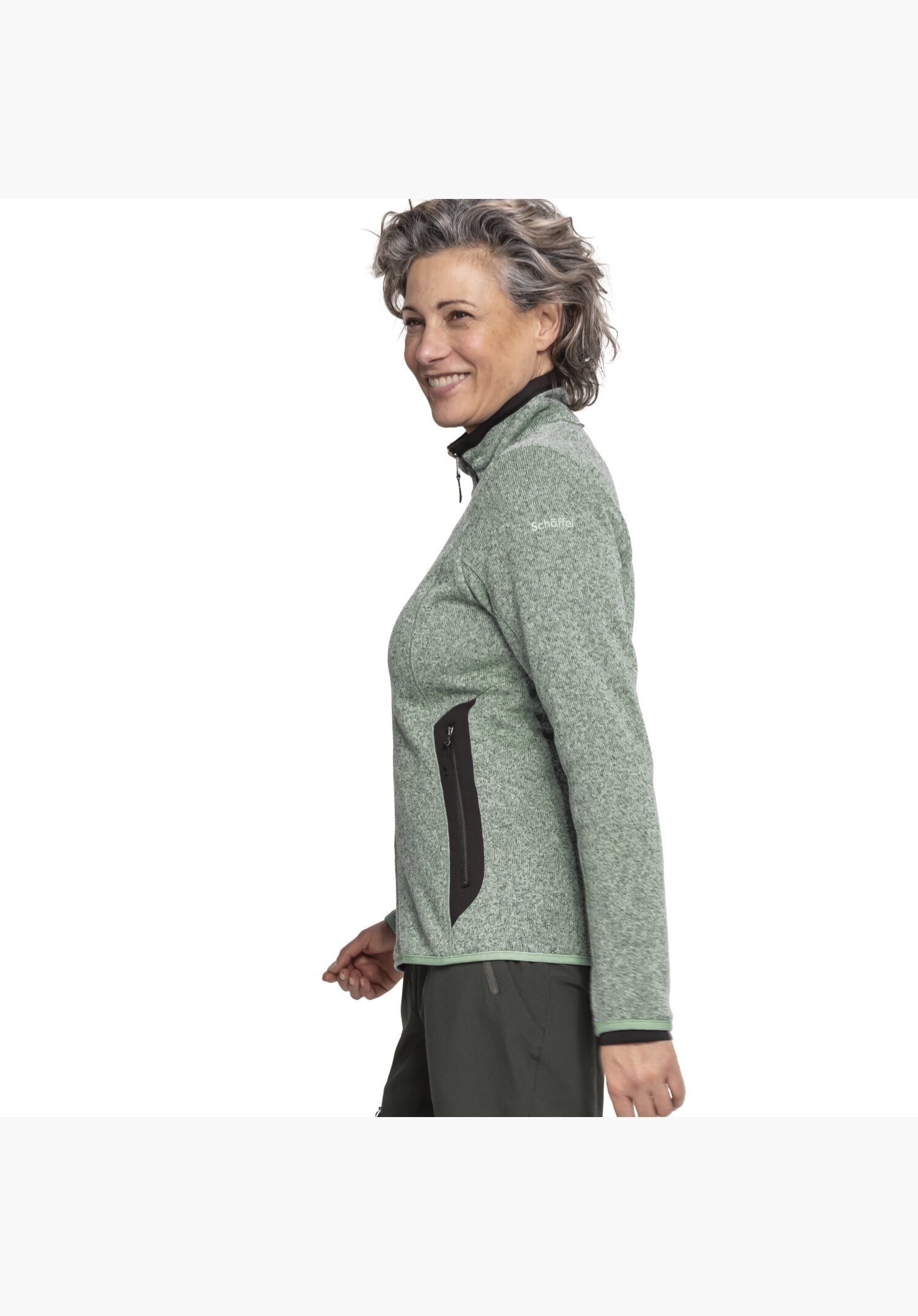 Schöffel Fleecejacke »CIRC Fleece Jk Style Yew WMS« Wärmend, atmungsaktiv Übergangsjacke