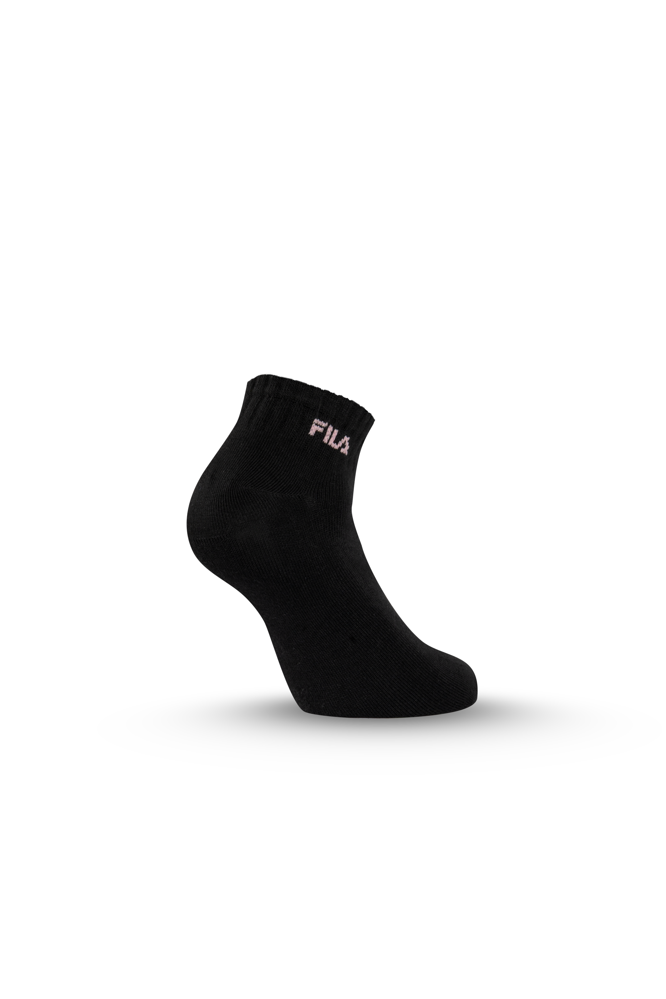 Fila Chaussettes courtes 6 Paar,  Cotton-Mix, Rippenbündchen, Logoschriftzug, Multipack