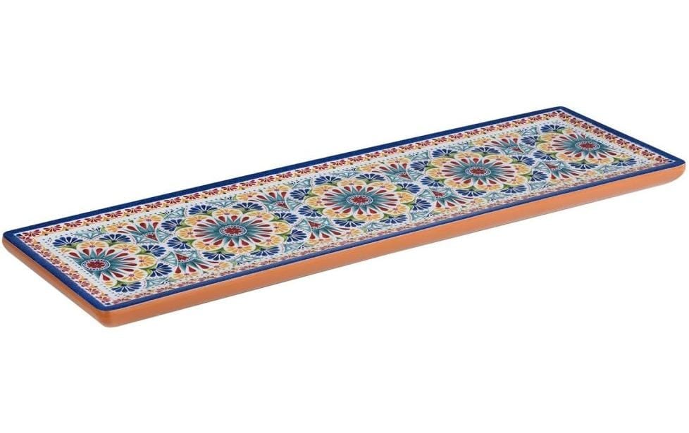 APS Servierplatte »Arabesque« Terrakotta-Optik, spülmaschinengeeignet