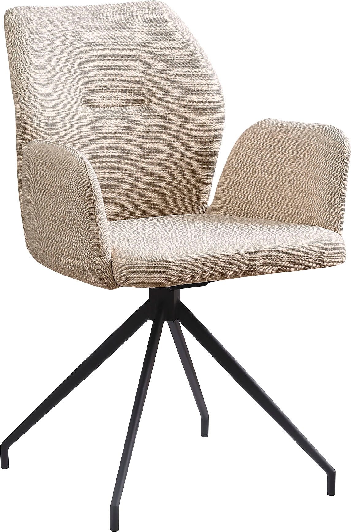 SalesFever Chaise de salle à manger »Taormina Armlehnstuhl« () 1 cuisEsszimmersessel mit 180° Drehfunktion