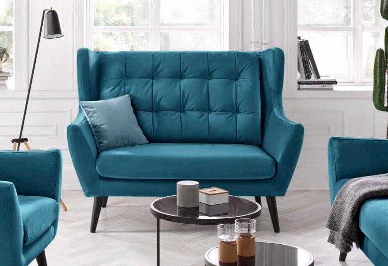 andas 2-Sitzer »Hemmink« mit Knopfheftung