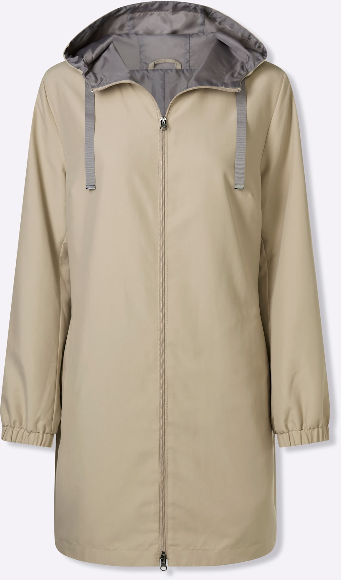 Classic Basics Veste longue mit Kapuze