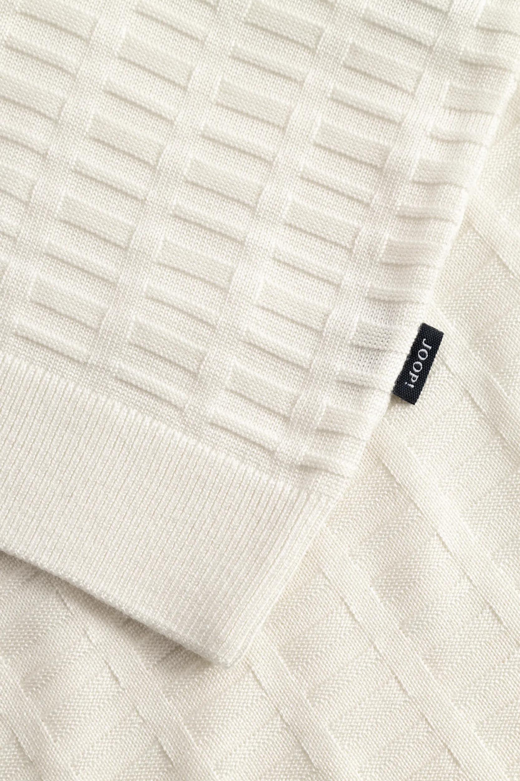JOOP! Kurzarmpullover »Theor« mit Strukturmuster
