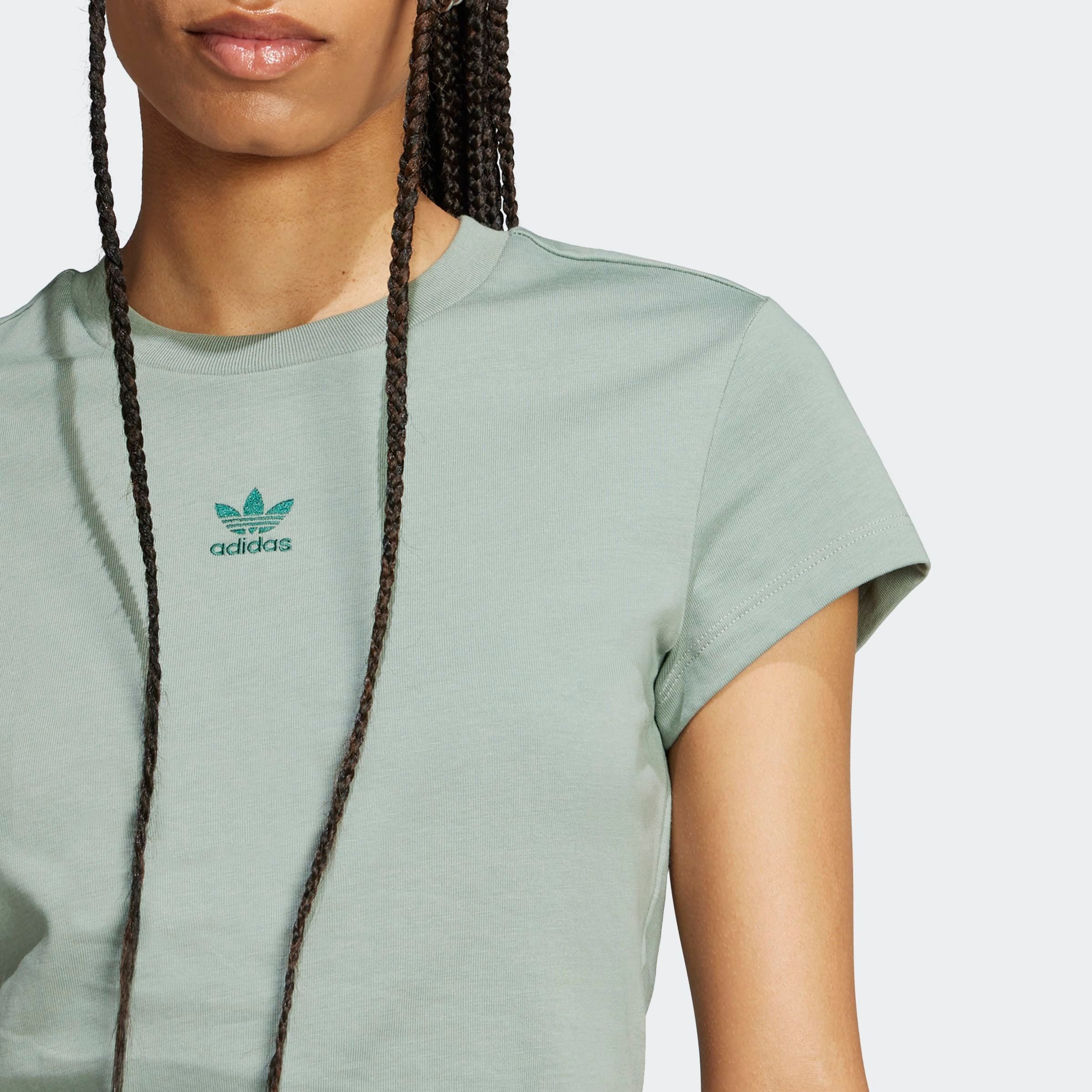 adidas Originals T-Shirt »ESSENTIALS SLIM« sportlicher Stil, schmale Silhouette, aus Single Jersey