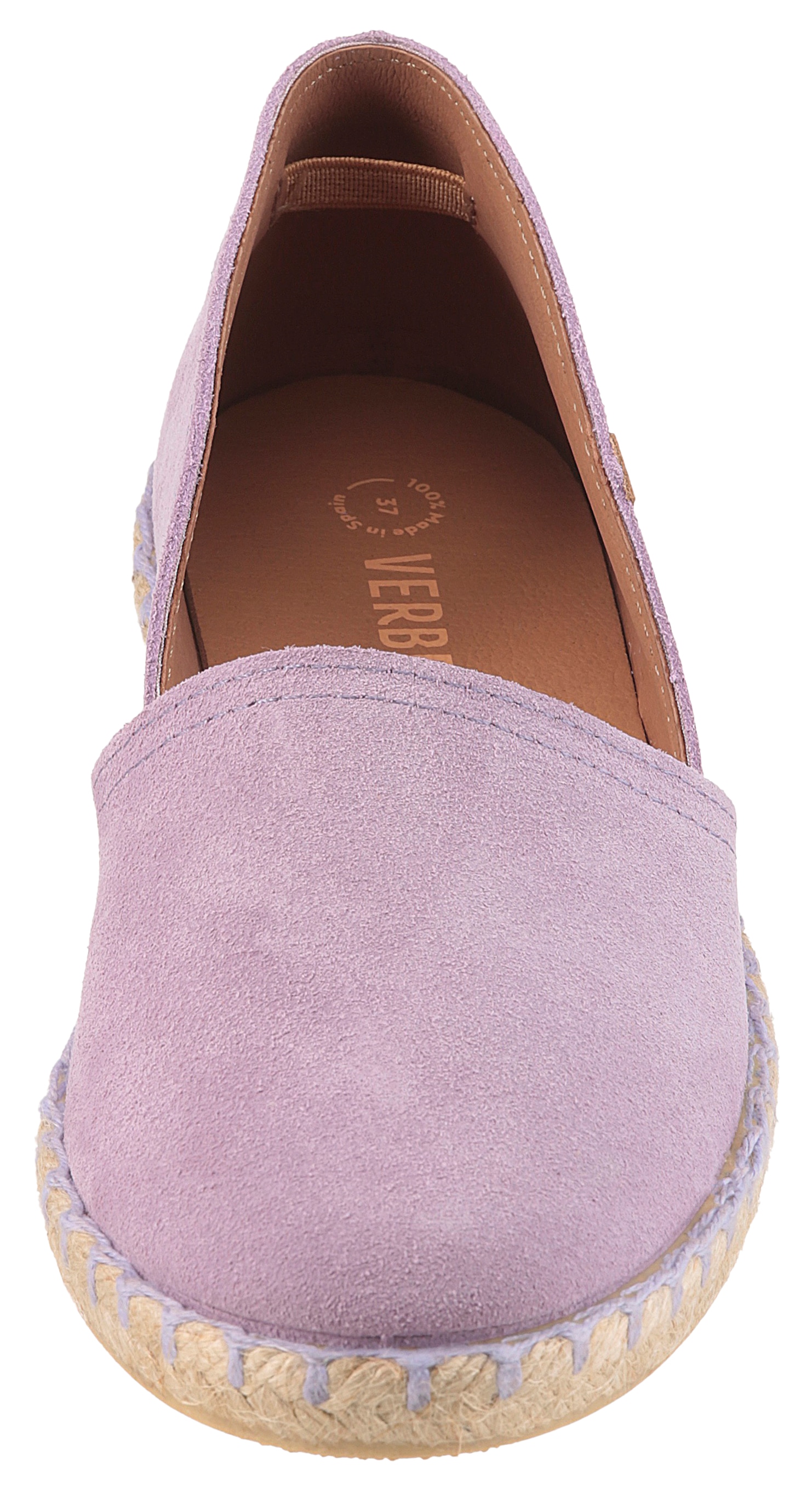 VERBENAS Espadrille »CARMEN SERRAJE«  , Schlupfschuh, Sommerschuh, Loafer mit typischem Jute-Rahmen