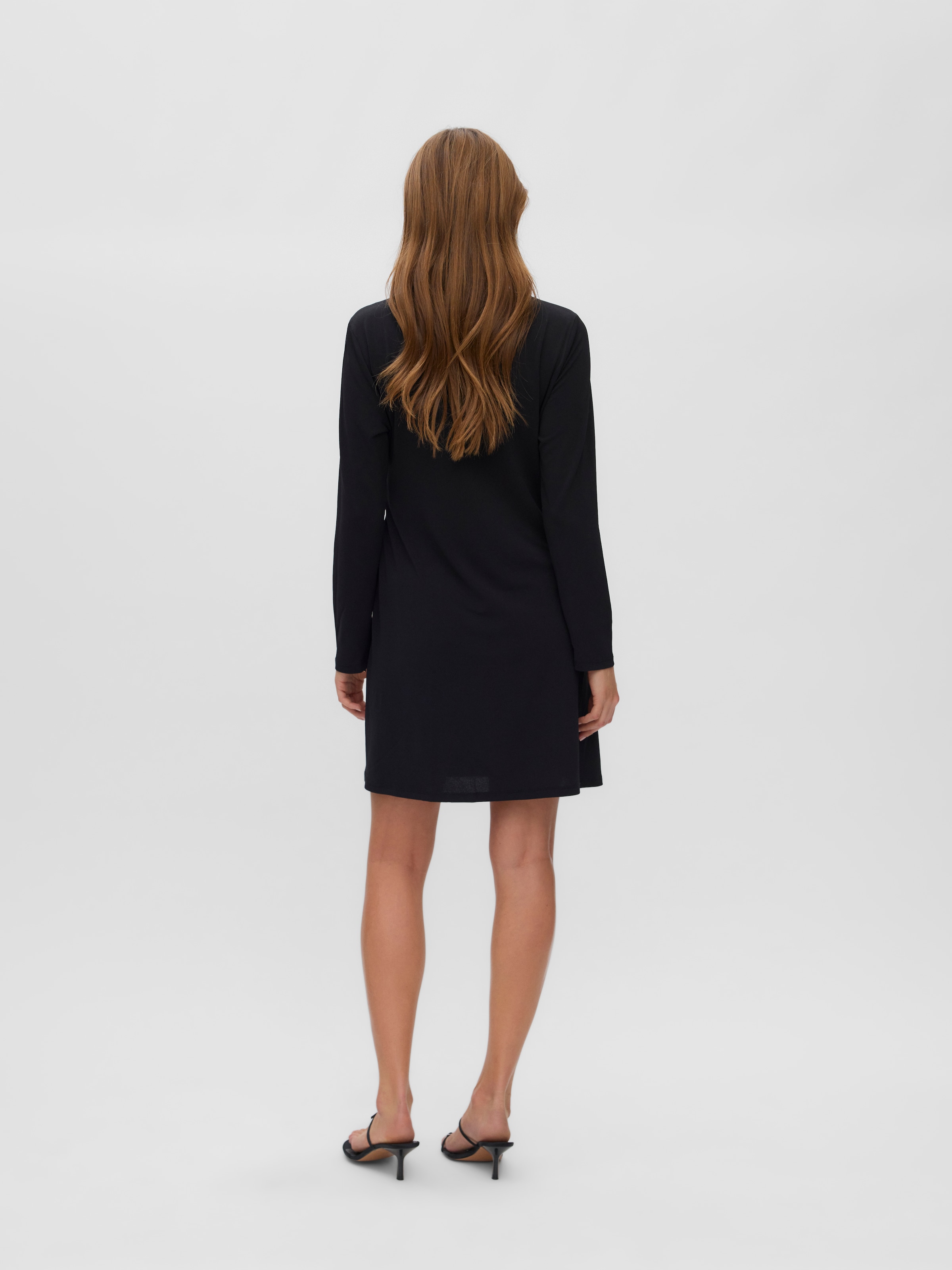 Vero Moda Minikleid »VMJILL LS DRESS JRS NOOS« Materialmix, regular fit