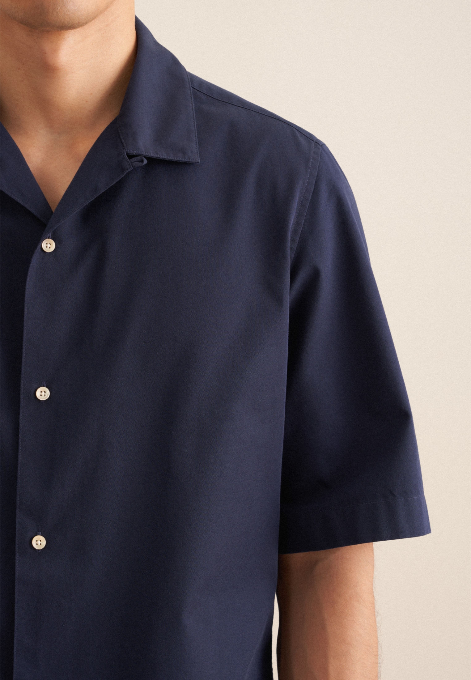 seidensticker Businesshemd »Schwarze Rose« Regular 1/2 Reverskragen Uni