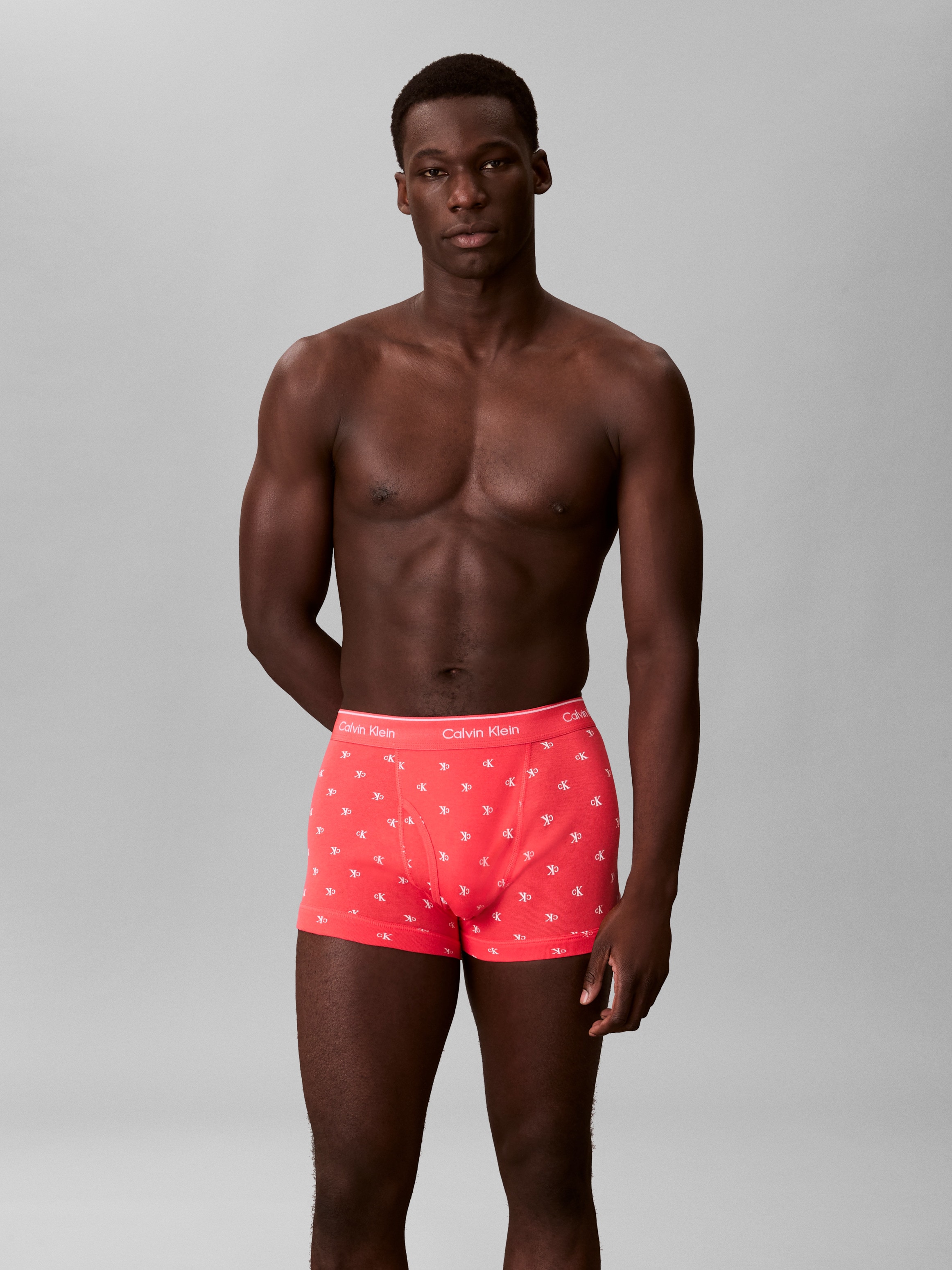 Calvin Klein Underwear Tronc »TRUNK 3PK« Packung, 3er-Pack,  mit Logo-Elastikbund