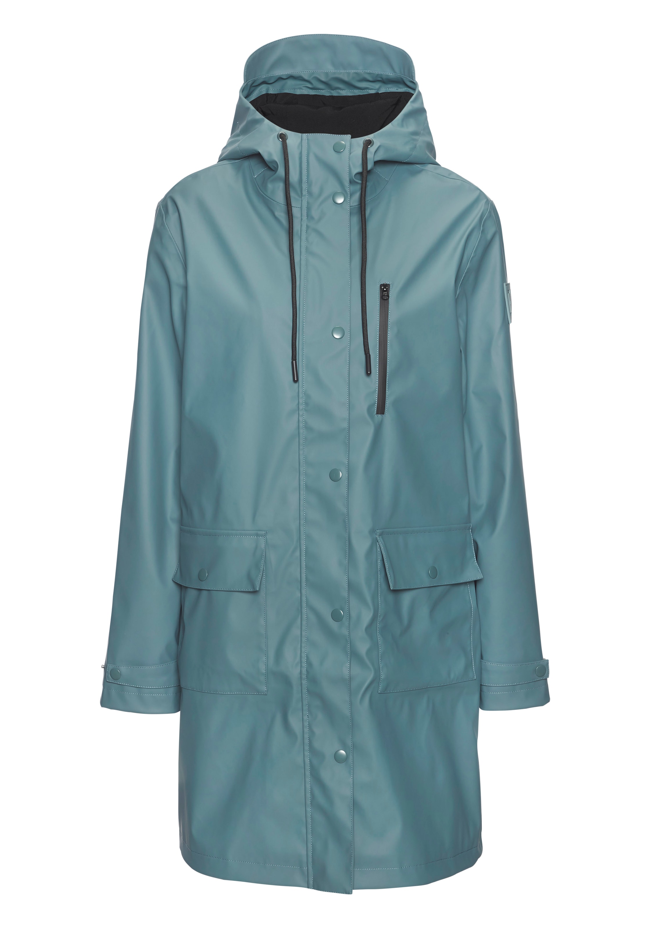 Elbsand Veste de pluie mit Kapuze Mesh-Einsatz unter der Rückenpasse für ausreichende Belüftung