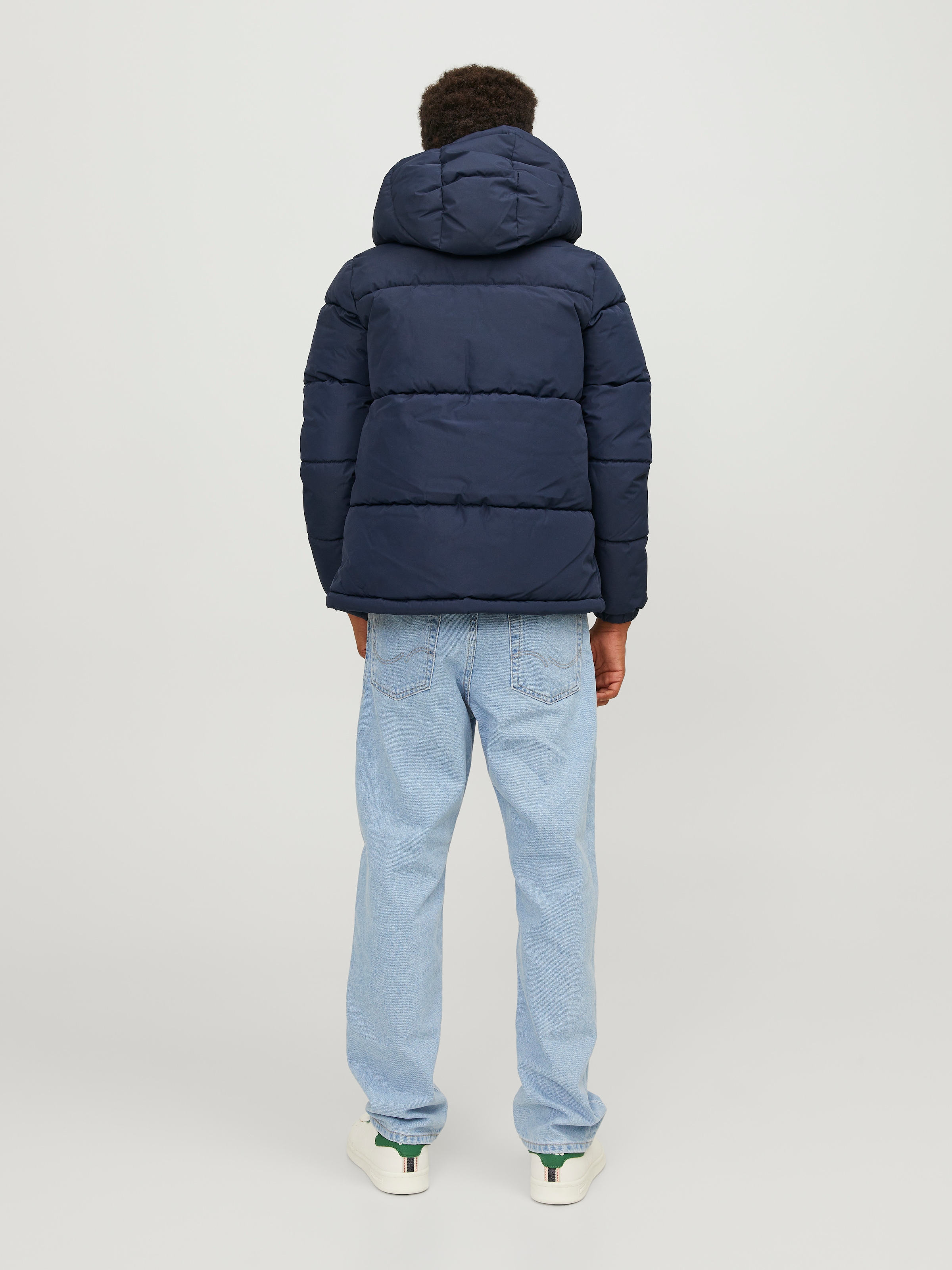 Jack & Jones Junior Steppjacke »JCOSPEED PUFFER SN JNR« mit Kapuze Polyester, regular fit