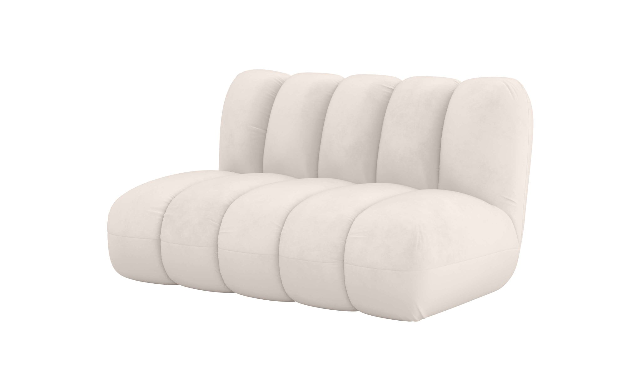 LeGer Home by Lena Gercke 2-Sitzer »Priya Designersofa, moderne Steppung, auch in Bouclé« gemütlich und modern, B/T/H: 155/108/84 cm