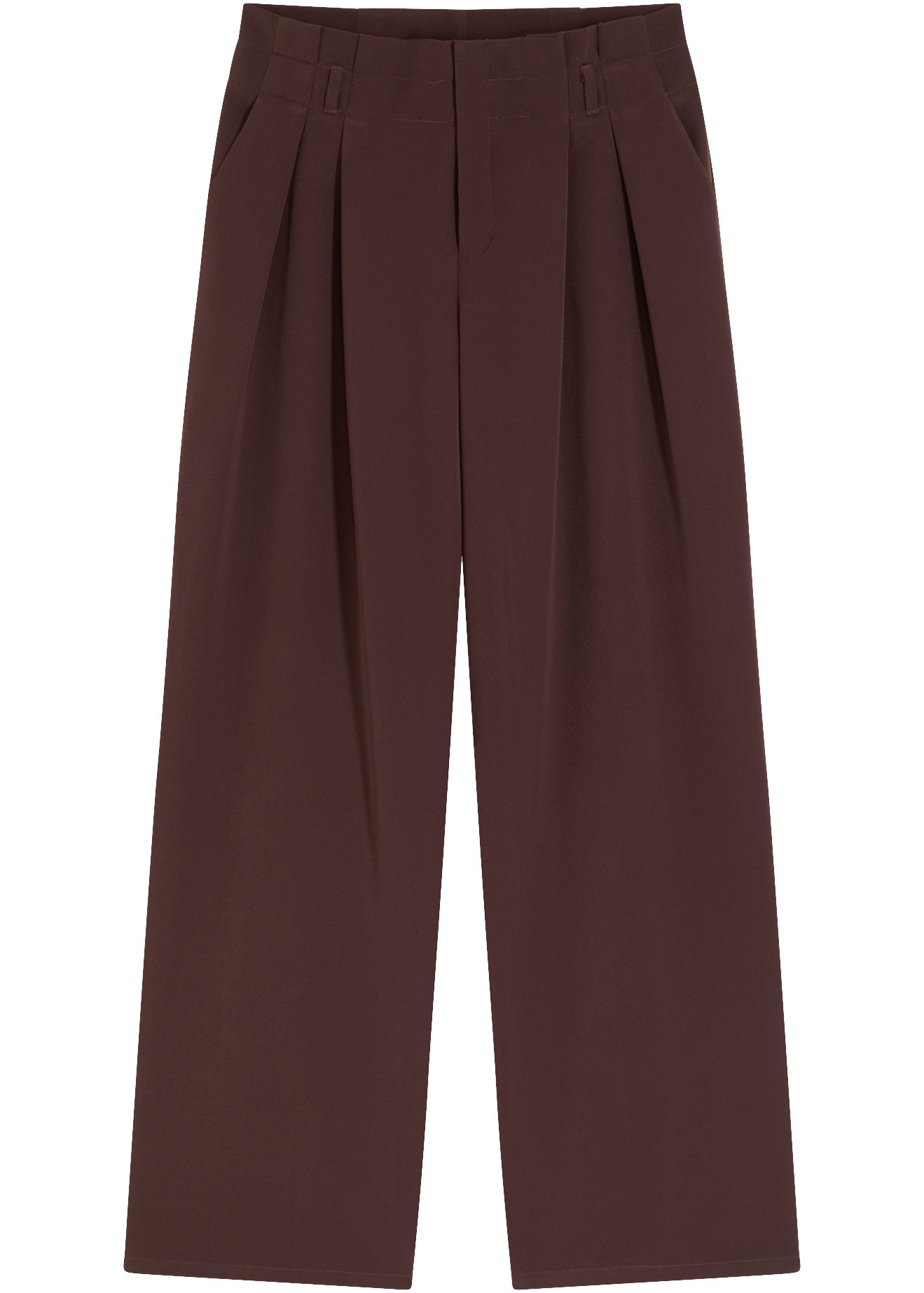 bonprix Pantalon à pinces  Loose Fit, avec plis à la taille, style festif