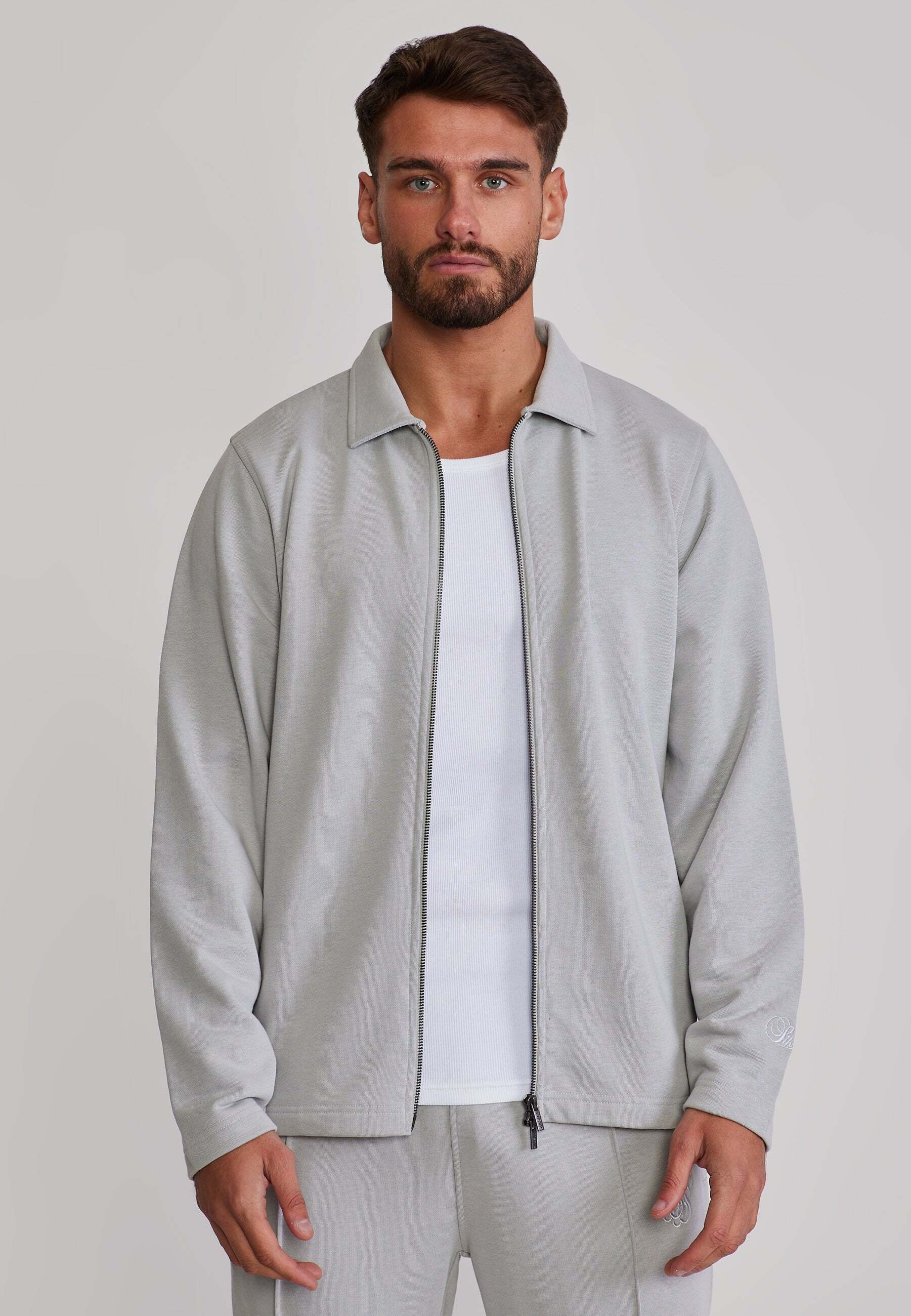 Siksilk Langarmhemd »Siksilk Overshirt Smart«